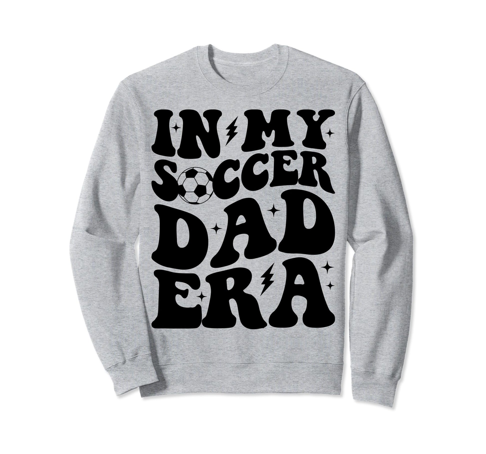 Groovy My Soccer Dad Era Sweatshirt - Minimalist Print Unisex - T-Shirt, Sweatshirt, Hoodie