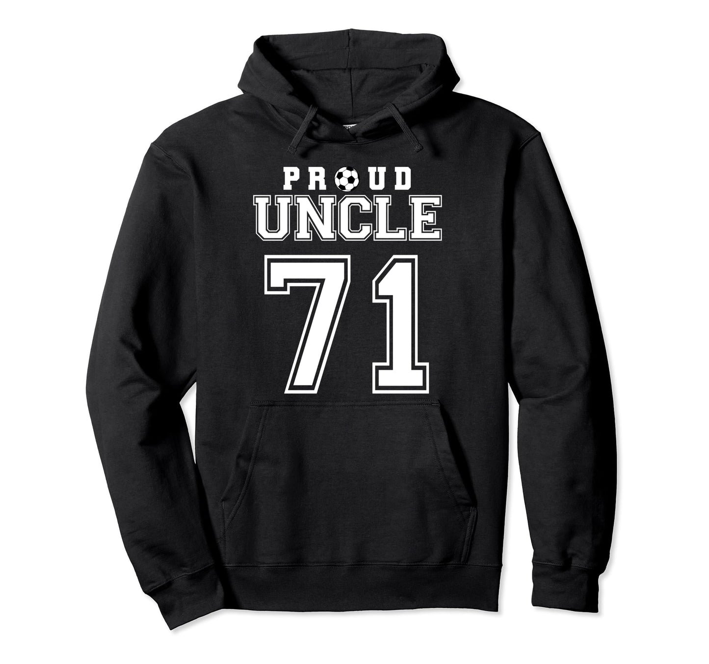 Number 71 Custom Proud Soccer Futbol Hoodie - Novelty Apparel Men Women - T-Shirt, Sweatshirt, Hoodie