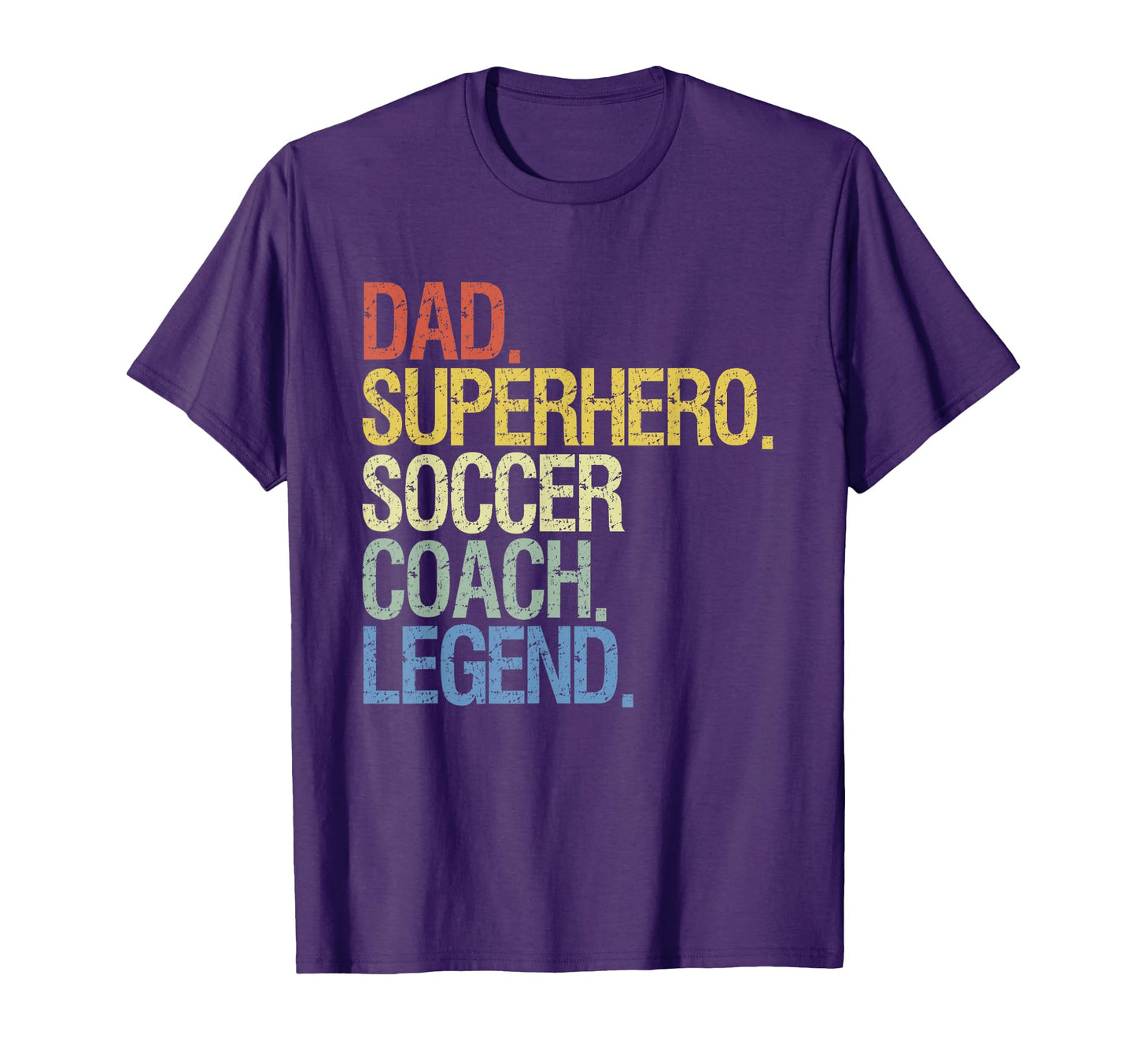Dad Superhero Soccer Coach Legend Hoodie - Streetwear Style Unisex - T-Shirt, Sweatshirt, Hoodie