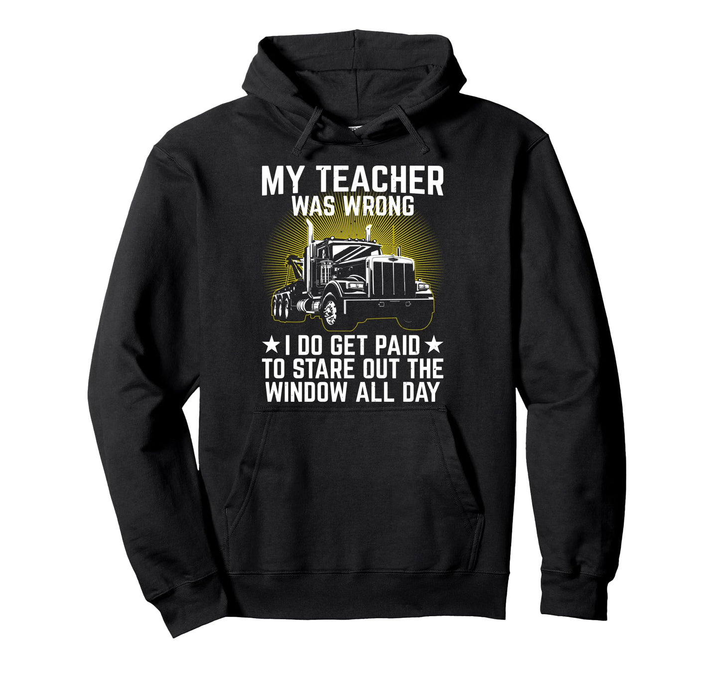 Best Truck Driver Art Dad Trucking Cdl Hoodie - Aesthetic Graphic Unisex - T-Shirt, Sweatshirt, Hoodie