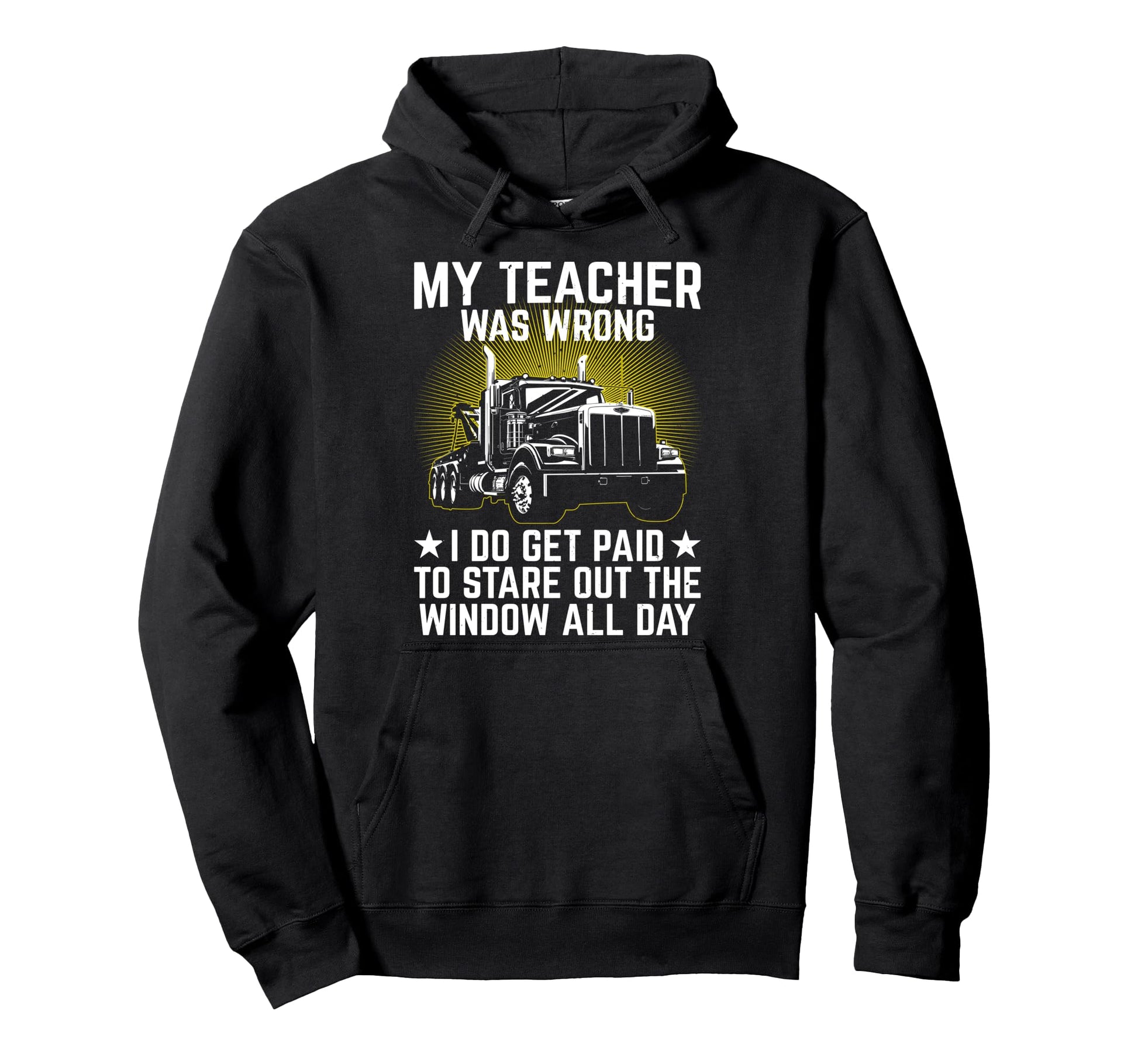 Best Truck Driver Art Dad Trucking Cdl Hoodie - Aesthetic Graphic Unisex - T-Shirt, Sweatshirt, Hoodie