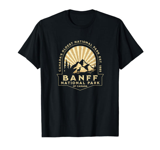 Banff National Park Canada Souvenir T-Shirt - Streetwear Style Unisex - T-Shirt, Sweatshirt, Hoodie