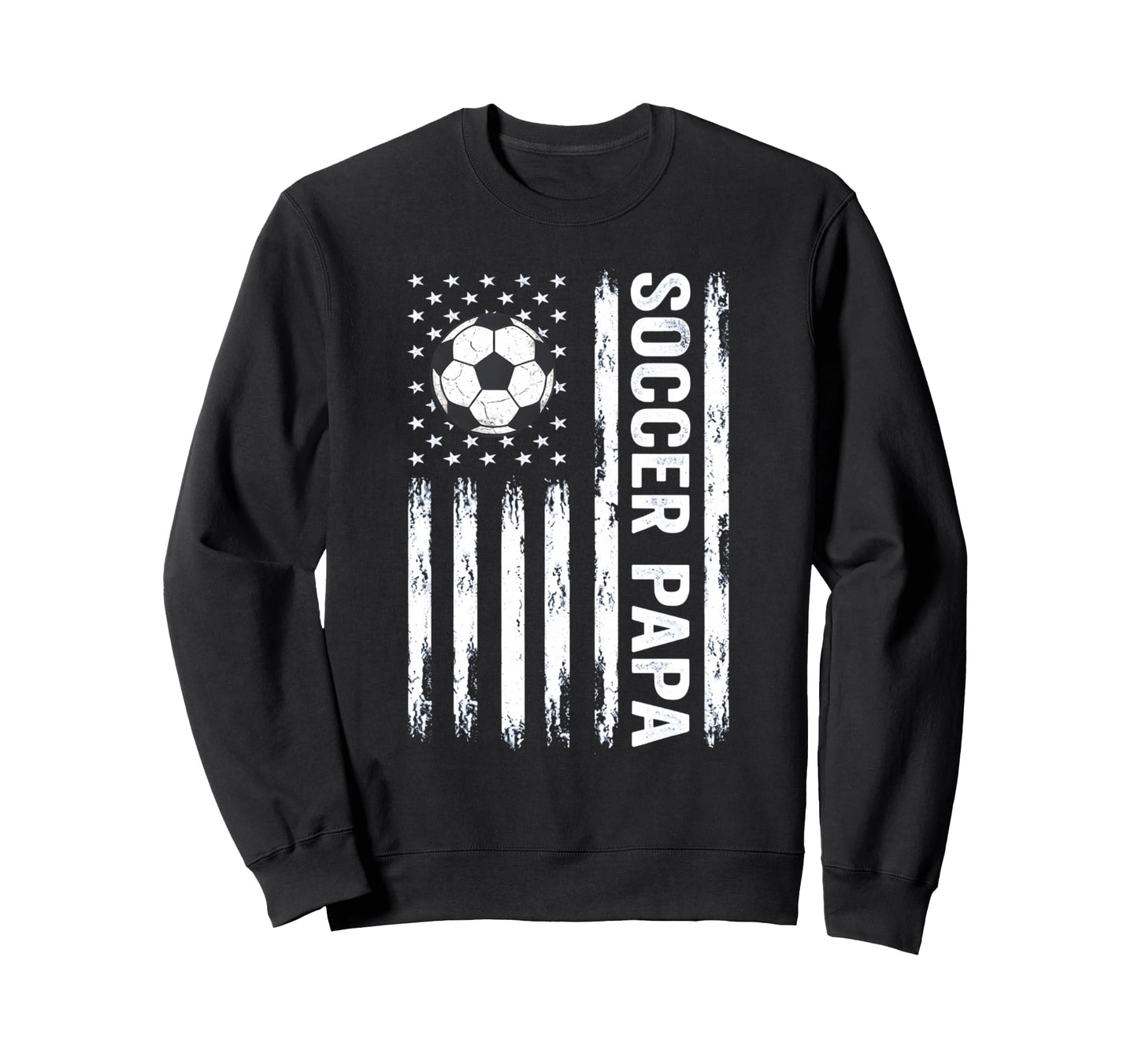 Soccer Papa Proud Soccer Grandpa Usa Sweatshirt - Streetwear Style Unisex - T-Shirt, Sweatshirt, Hoodie