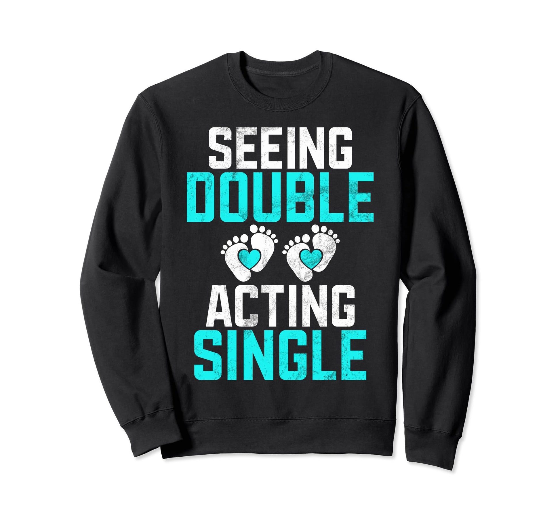Seeing Double Acting Single Twin Sweatshirt - Custom Art Print for Adults - T-Shirt, Sweatshirt, Hoodie