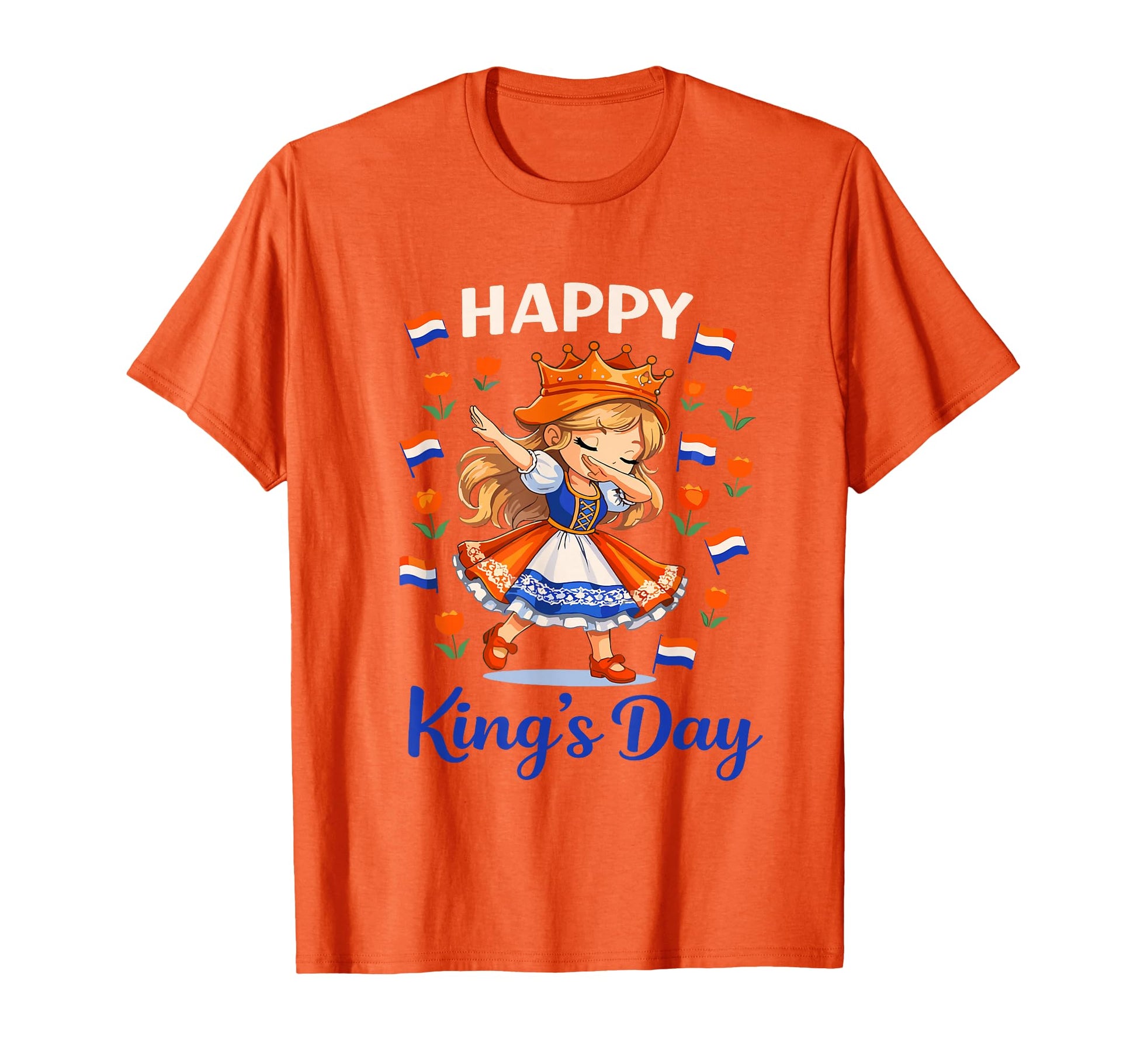 Kings Day Netherlands Flag Koningsdag T-Shirt - Unique Graphic Unisex - T-Shirt, Sweatshirt, Hoodie