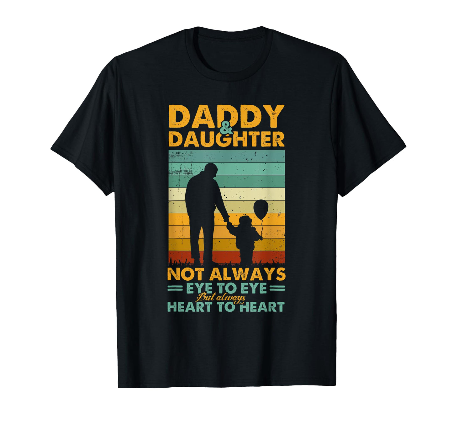 Daddy And Daughter Matching Dad T-Shirt - Custom Art Print for Adults - T-Shirt, Sweatshirt, Hoodie