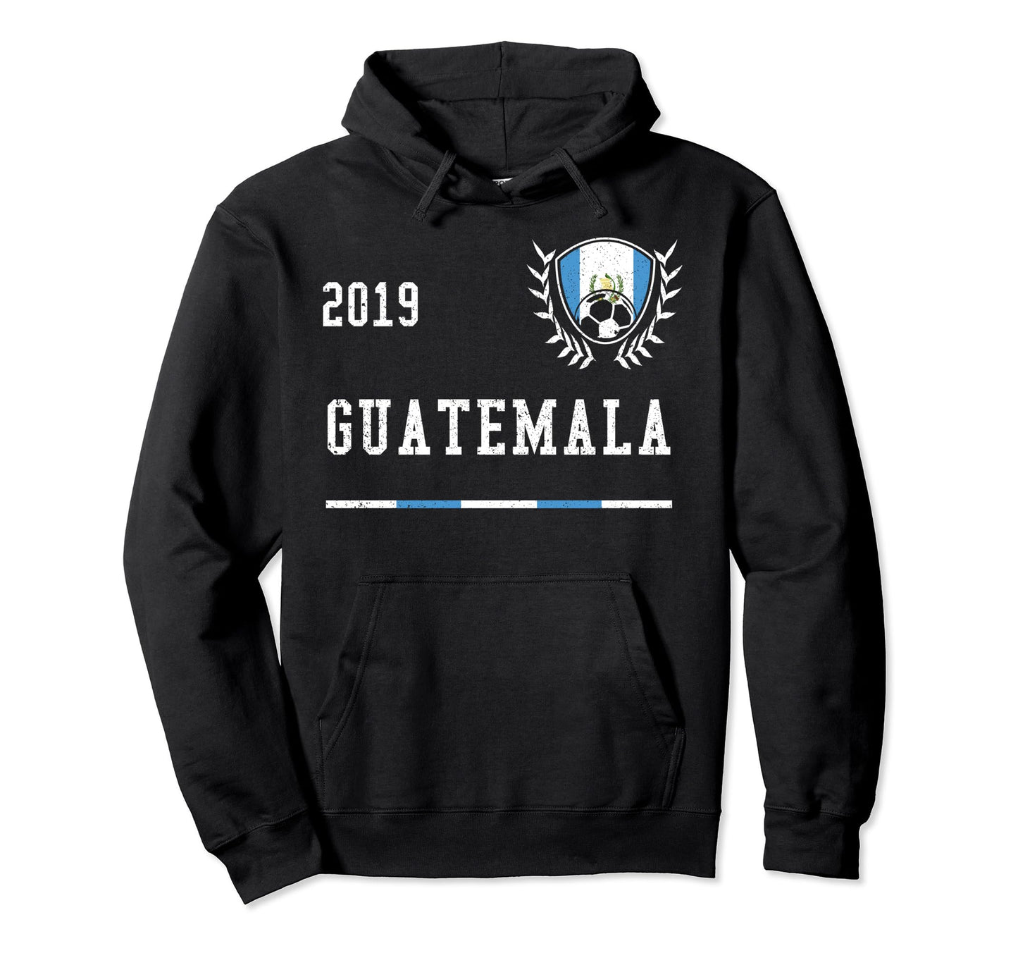 Guatemala Football Jersey 2019 Hoodie - Fun Novelty Design Men Women - T-Shirt, Sweatshirt, Hoodie