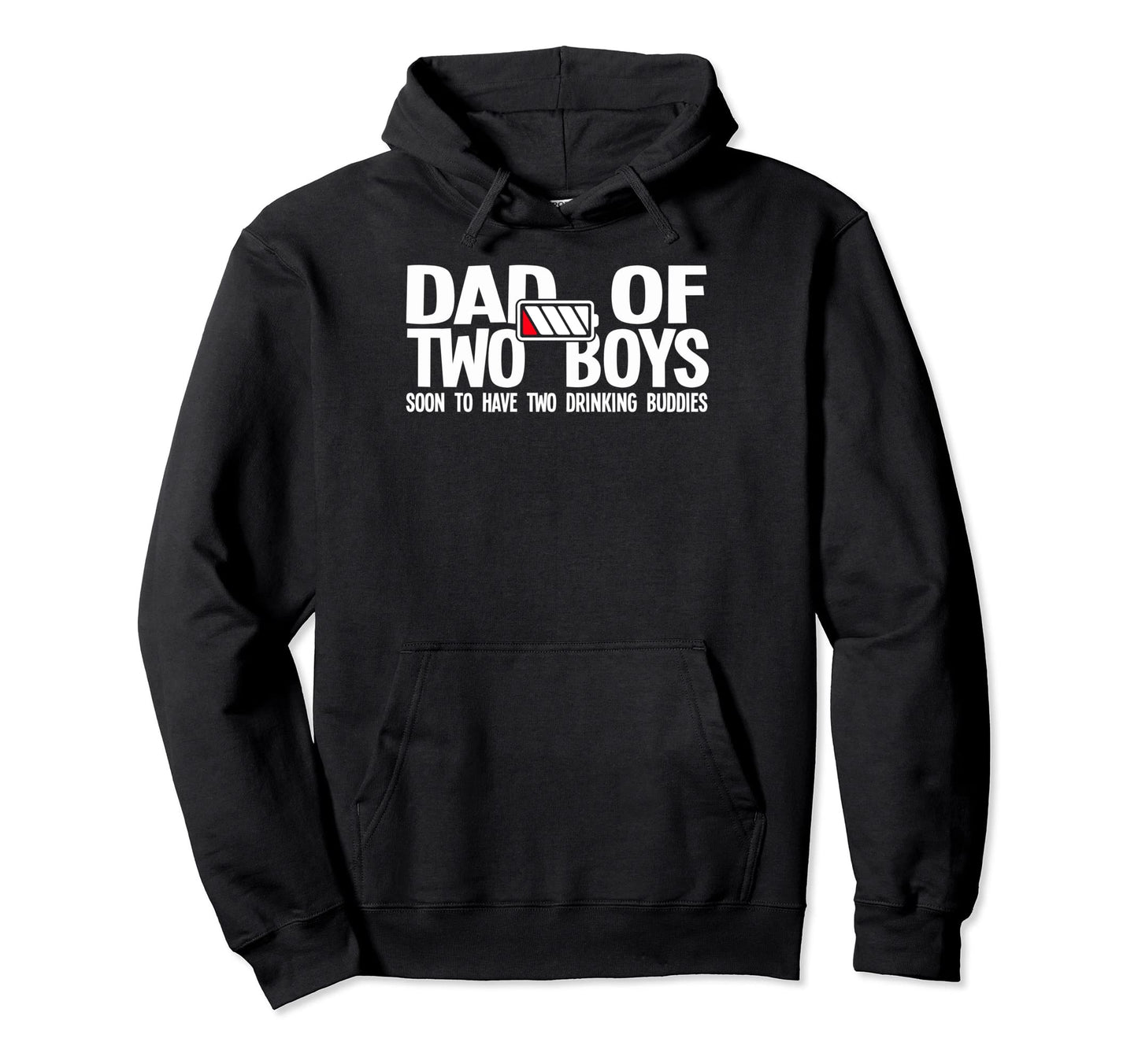 Dad Two Dad Hoodie - Trendy Graphic Men Women - T-Shirt, Sweatshirt, Hoodie
