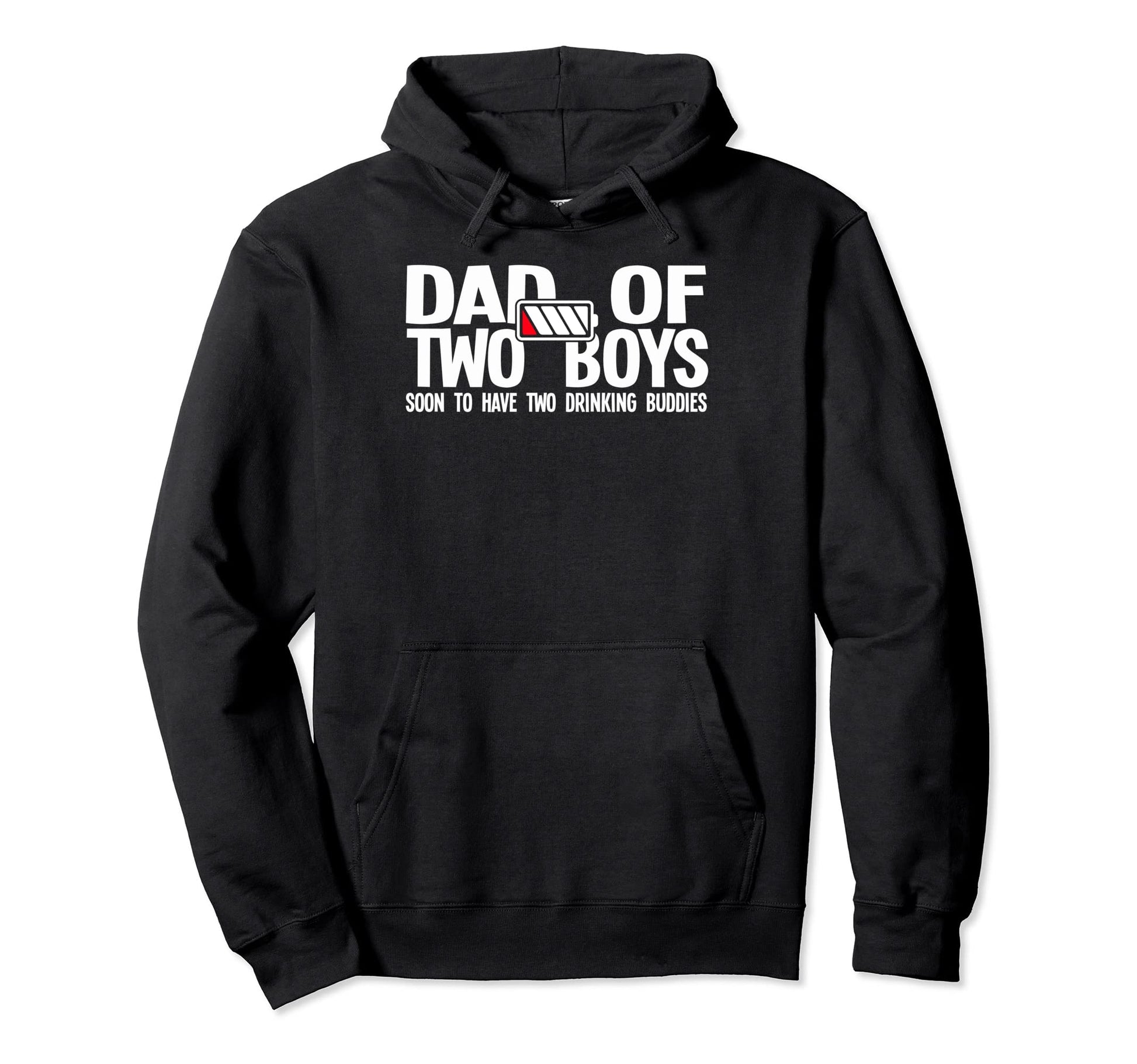 Dad Two Dad Hoodie - Trendy Graphic Men Women - T-Shirt, Sweatshirt, Hoodie