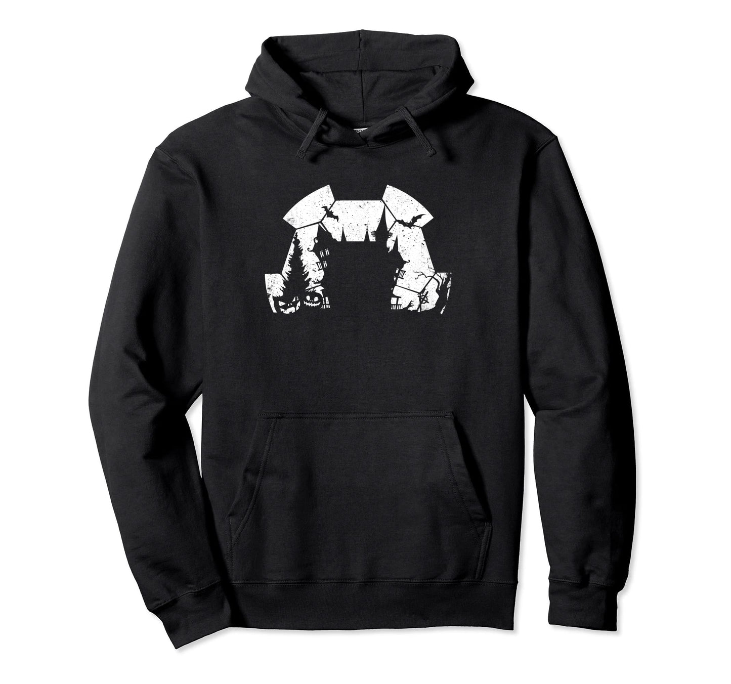 Distressed Soccer Halloween Costumes Hoodie - Minimalist Print for Adults - T-Shirt, Sweatshirt, Hoodie