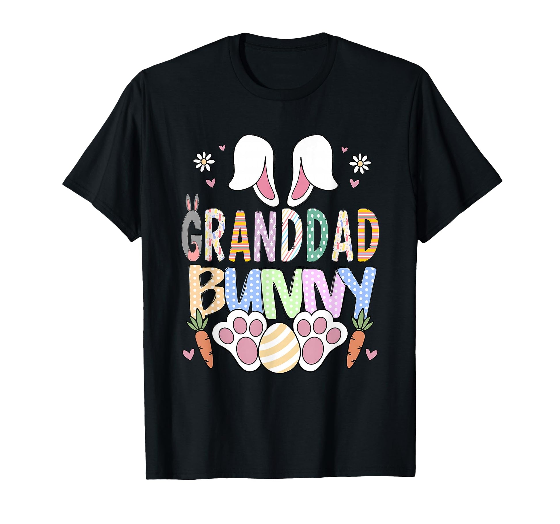 Granddad Bunny Ears Easter Family Matching T-Shirt - Graphic Print Unisex - T-Shirt, Sweatshirt, Hoodie