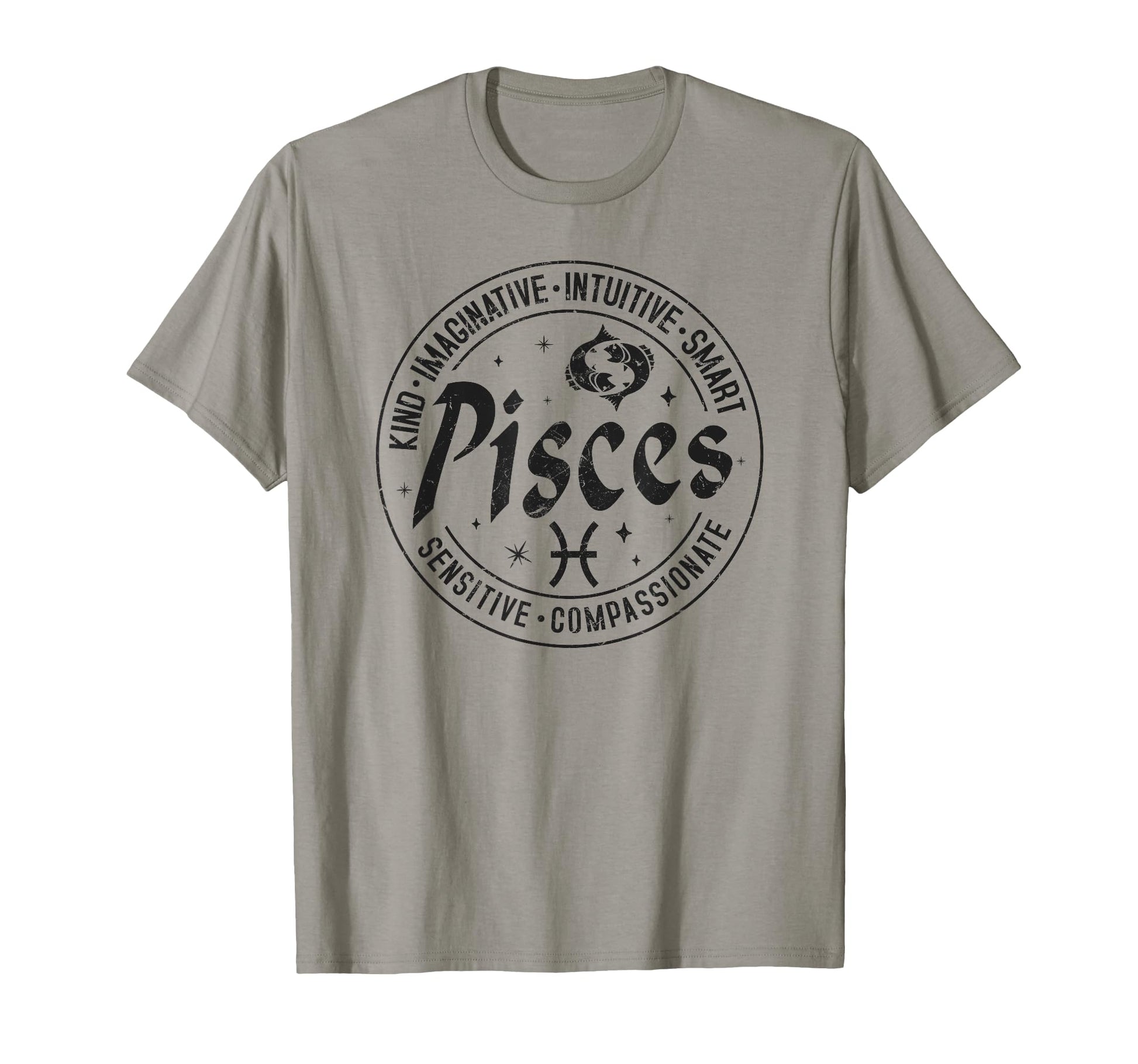Pisces Virtues Zodiac Pisces T-Shirt - Streetwear Style for Adults - T-Shirt, Sweatshirt, Hoodie