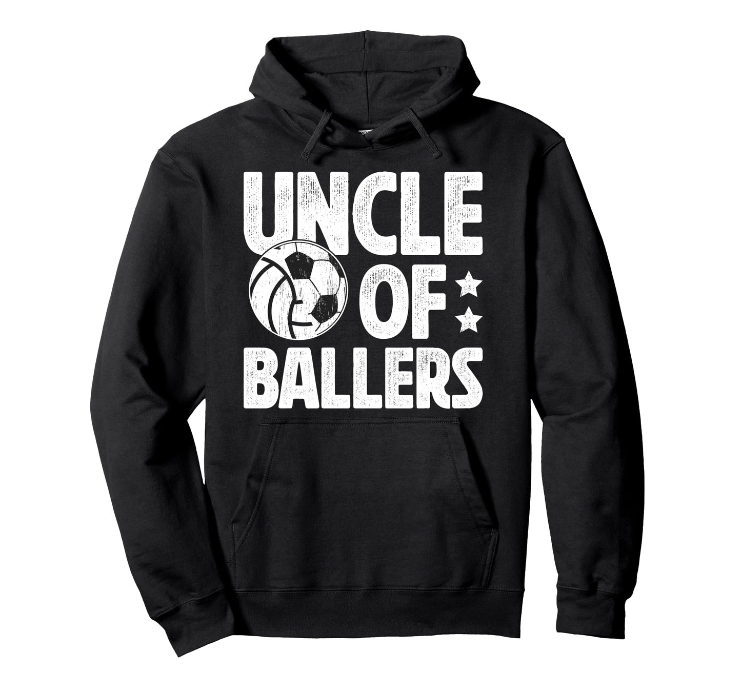 Uncle Ballers Proud Soccer Volleyball Hoodie - Custom Art Print Men Women - T-Shirt, Sweatshirt, Hoodie