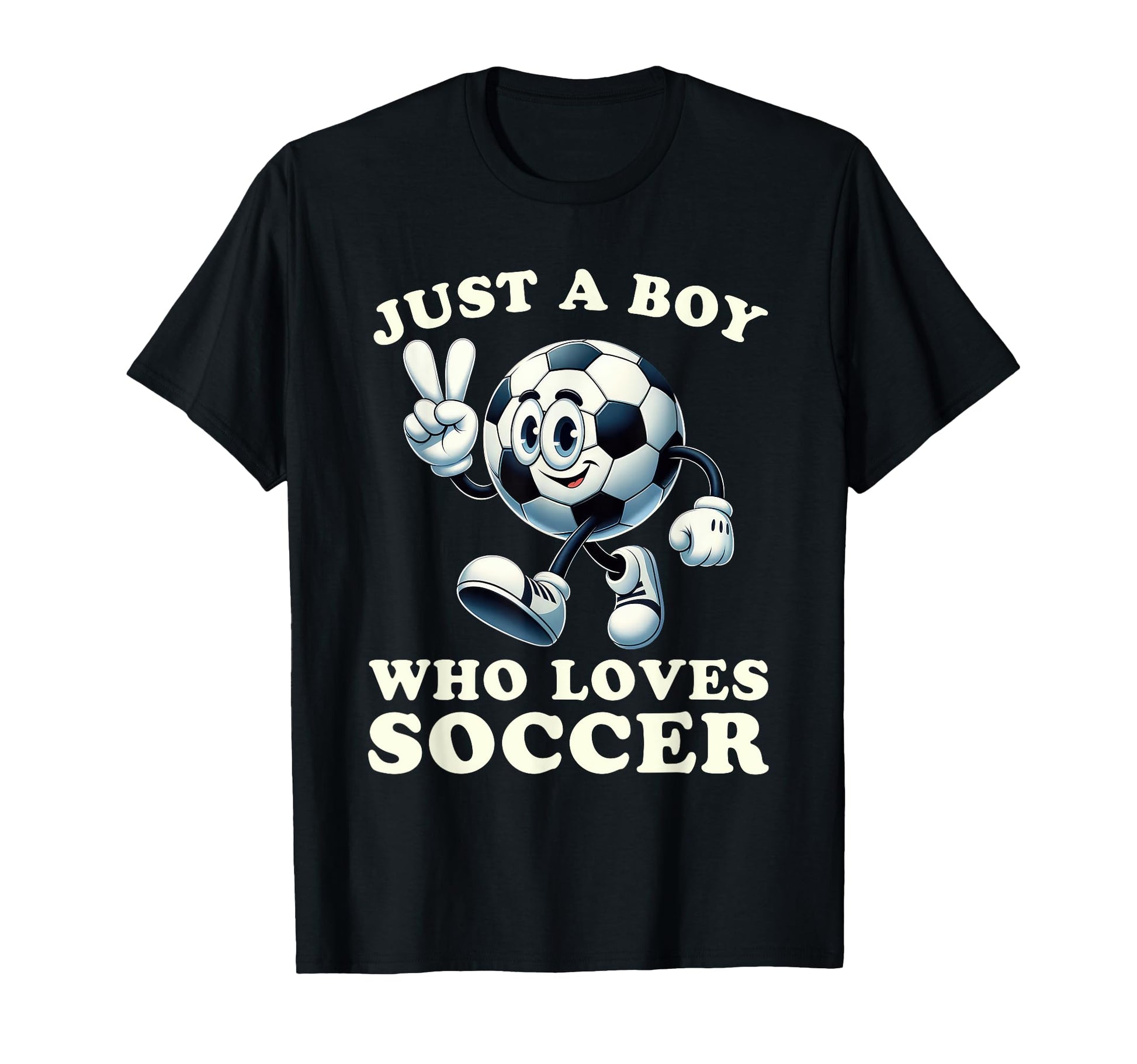 Just Who Loves Soccer Soccer Player T-Shirt - Casual Everyday Wear Unisex - T-Shirt, Sweatshirt, Hoodie