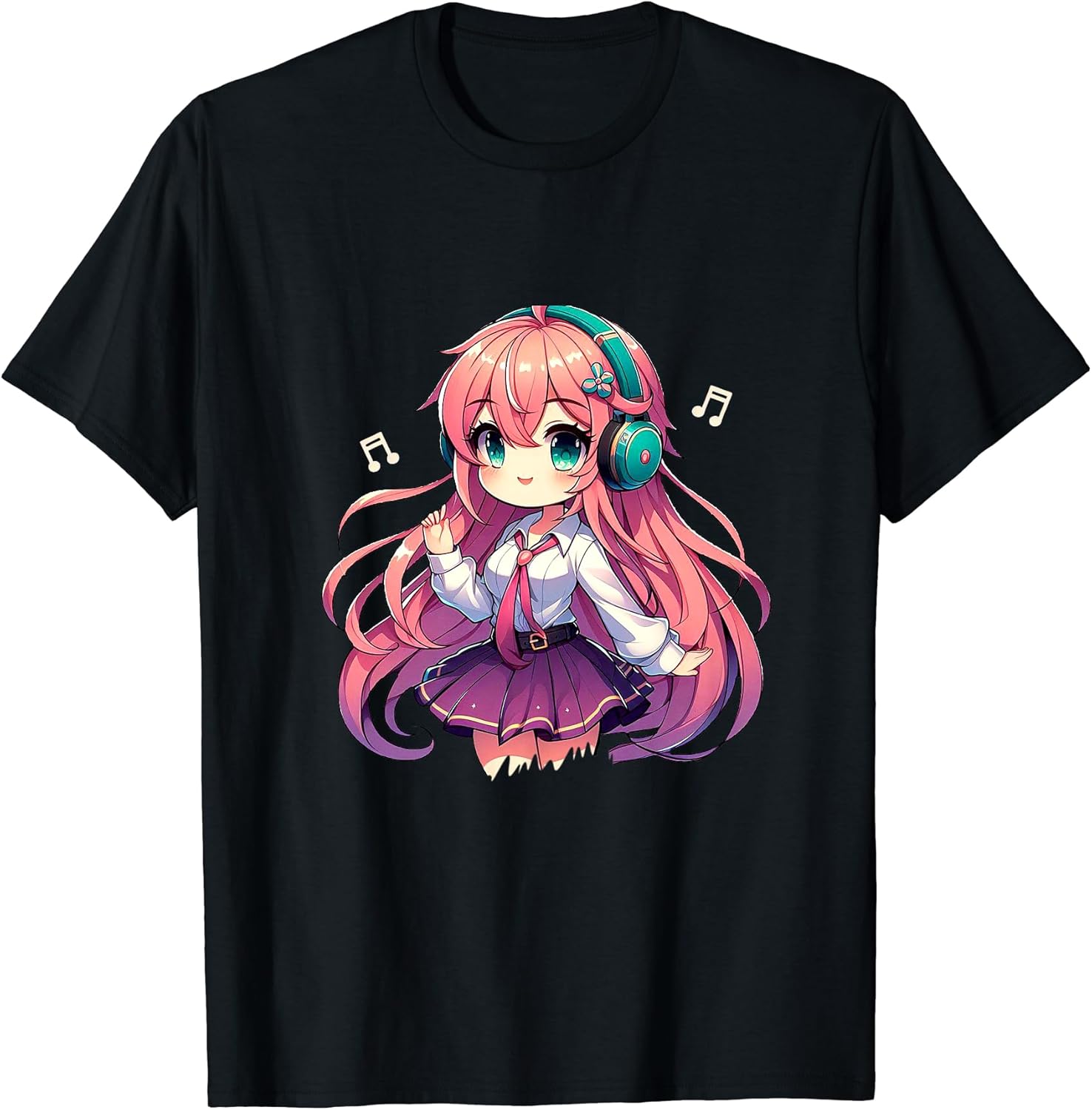 Anime & Manga Apparel for Chibi Enthusiasts Girls Unisex T-shirt, Sweatshirt, Hoodie, Long Sleeve Tee - T-Shirt, Sweatshirt, Hoodie