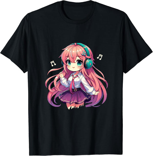 Anime & Manga Apparel for Chibi Enthusiasts Girls Unisex T-shirt, Sweatshirt, Hoodie, Long Sleeve Tee - T-Shirt, Sweatshirt, Hoodie