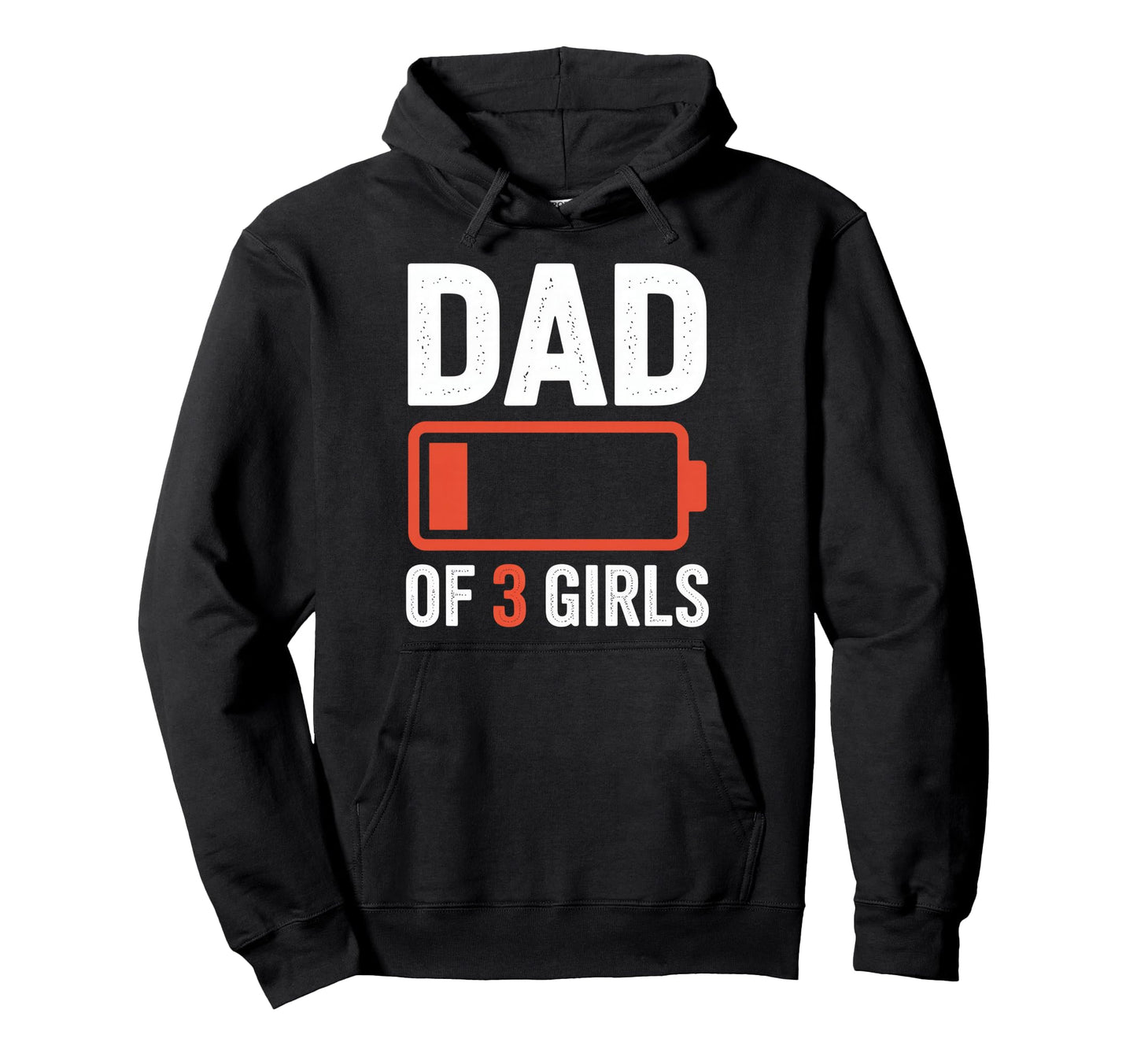 Mom 3 Funny Exhausted Mother Hoodie - Fun Novelty Design for Adults - T-Shirt, Sweatshirt, Hoodie