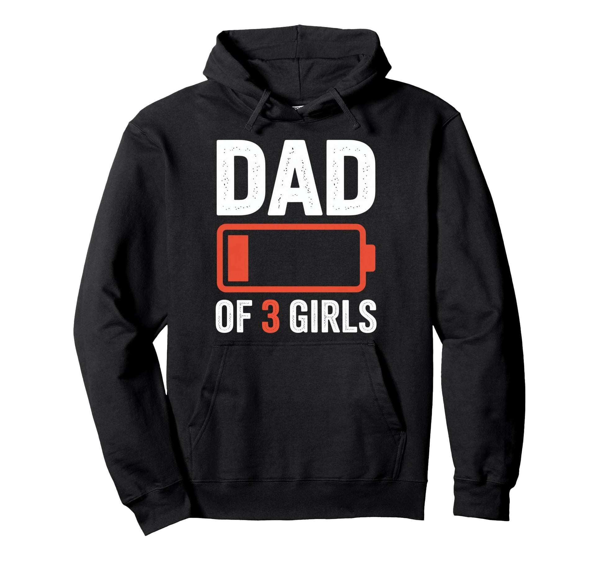 Mom 3 Funny Exhausted Mother Hoodie - Fun Novelty Design for Adults - T-Shirt, Sweatshirt, Hoodie