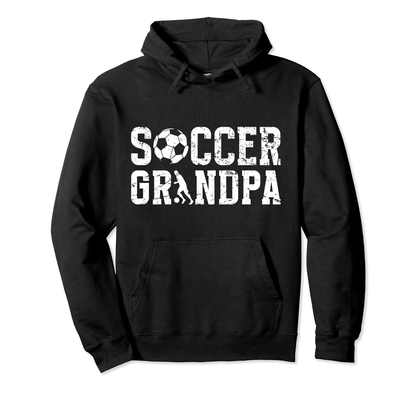 Soccer Grandpa Soccer Player Hoodie - Aesthetic Graphic Men Women - T-Shirt, Sweatshirt, Hoodie