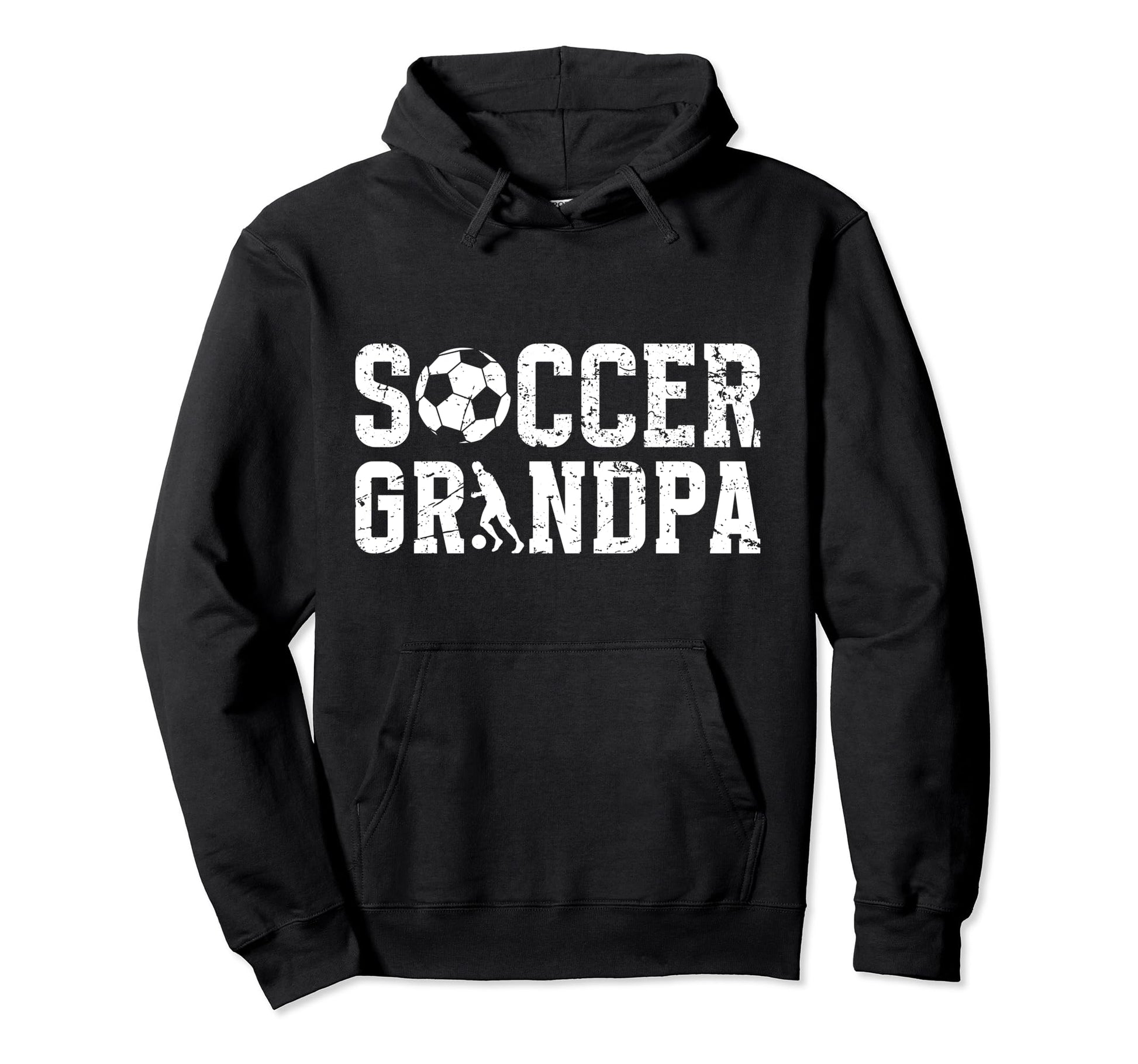 Soccer Grandpa Soccer Player Hoodie - Aesthetic Graphic Men Women - T-Shirt, Sweatshirt, Hoodie