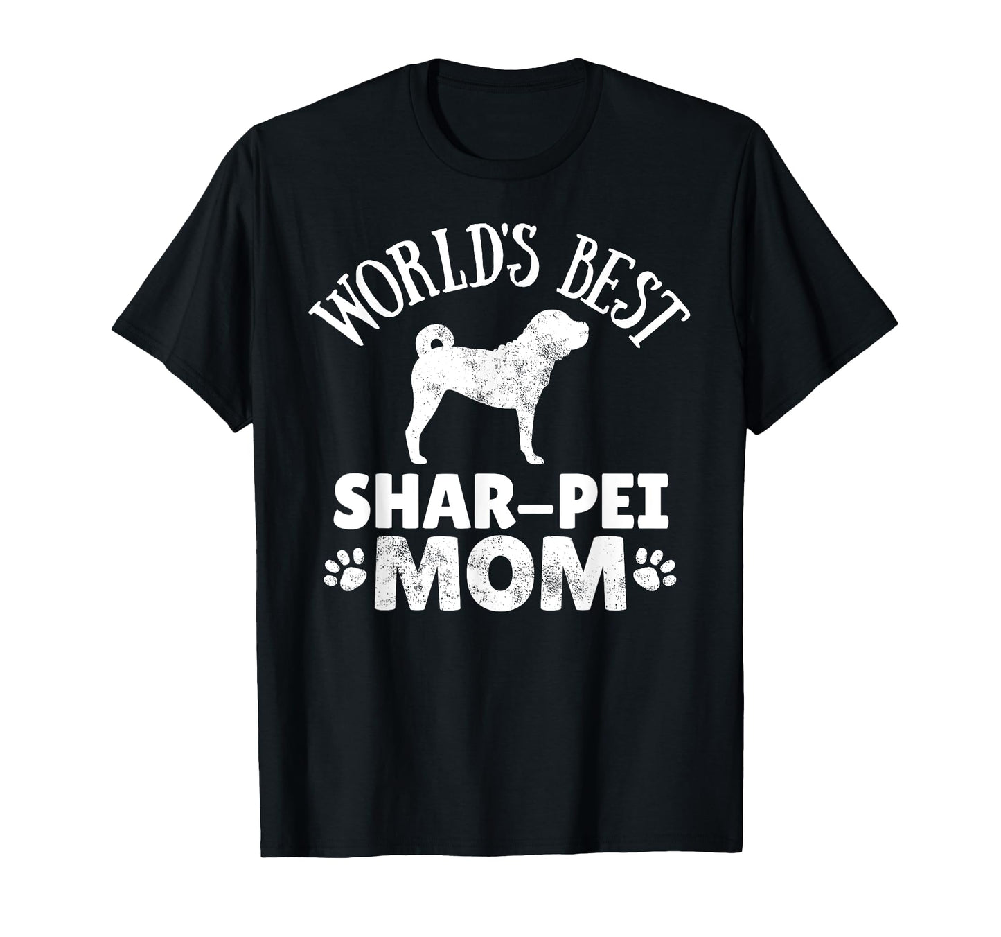 Shar Pei Mom Dog Walking Outfit T-Shirt - Casual Everyday Wear Men Women - T-Shirt, Sweatshirt, Hoodie