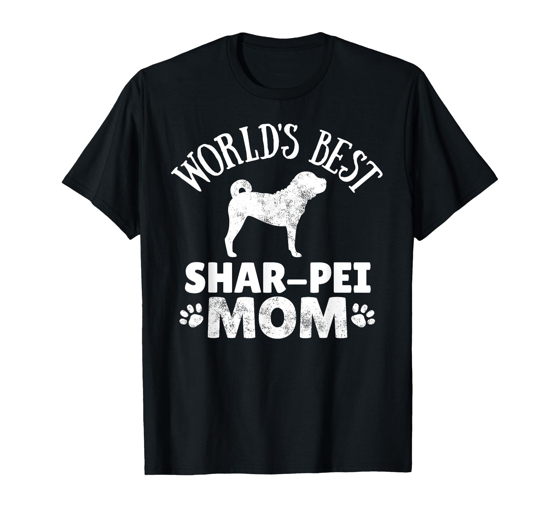 Shar Pei Mom Dog Walking Outfit T-Shirt - Casual Everyday Wear Men Women - T-Shirt, Sweatshirt, Hoodie