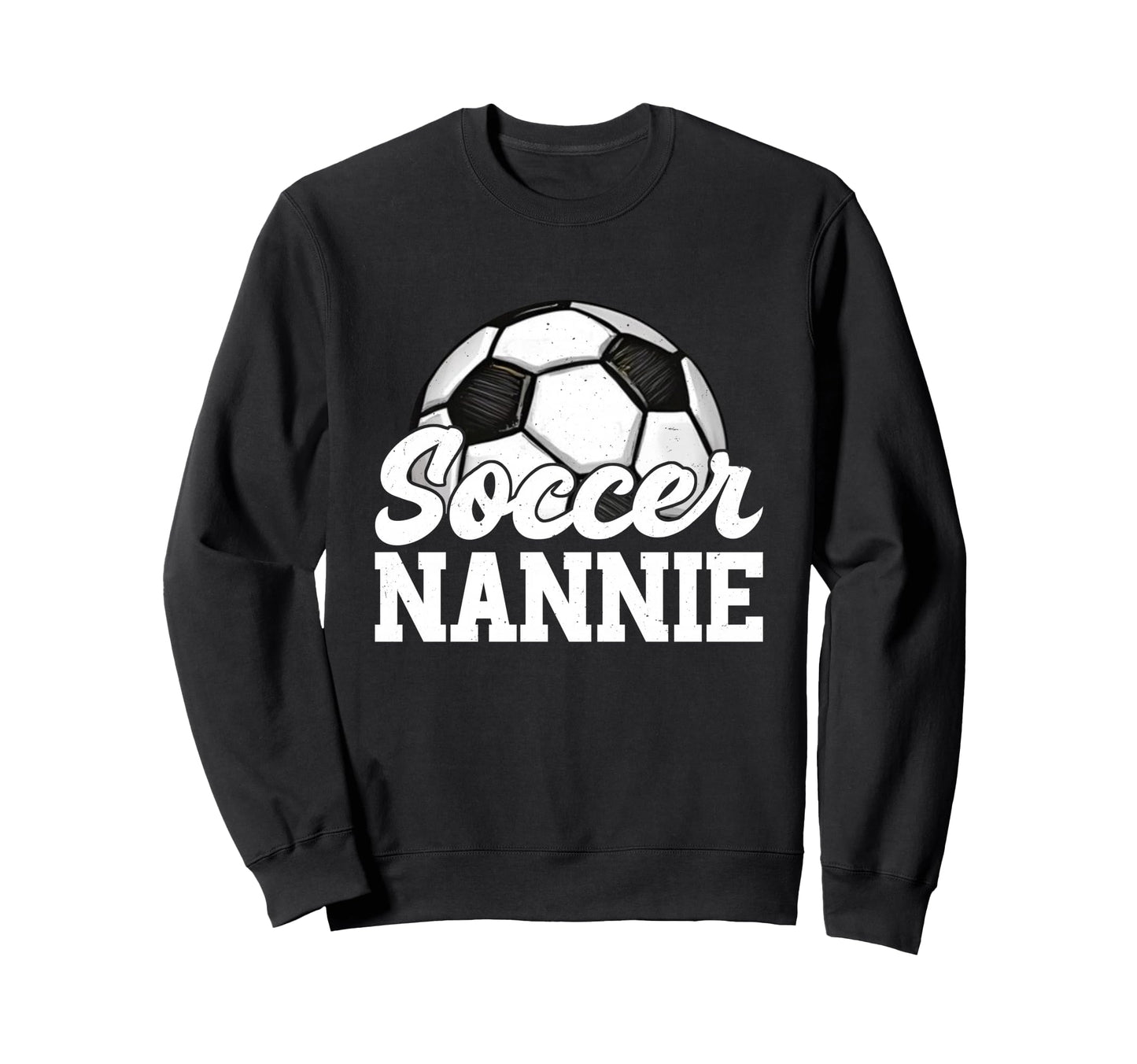 Soccer Nannie Gifts Mothers Day Sweatshirt - Custom Art Print for Adults - T-Shirt, Sweatshirt, Hoodie