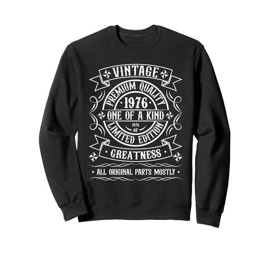 1976 T Shirts Funny 50Th Birthday Sweatshirt - Unique Graphic for Adults - T-Shirt, Sweatshirt, Hoodie