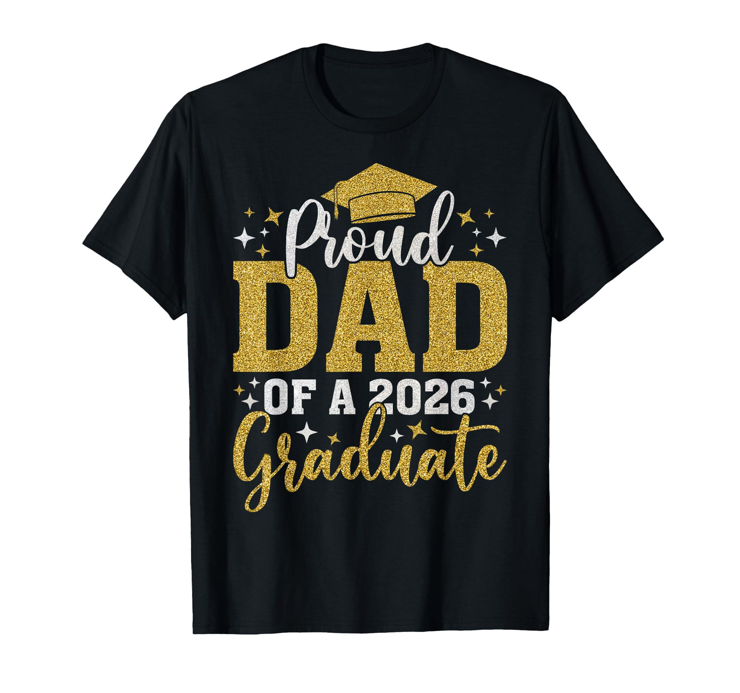 Dad Senior 2026 Proud Dad Class 2026 T-Shirt - Minimalist Print Unisex - T-Shirt, Sweatshirt, Hoodie