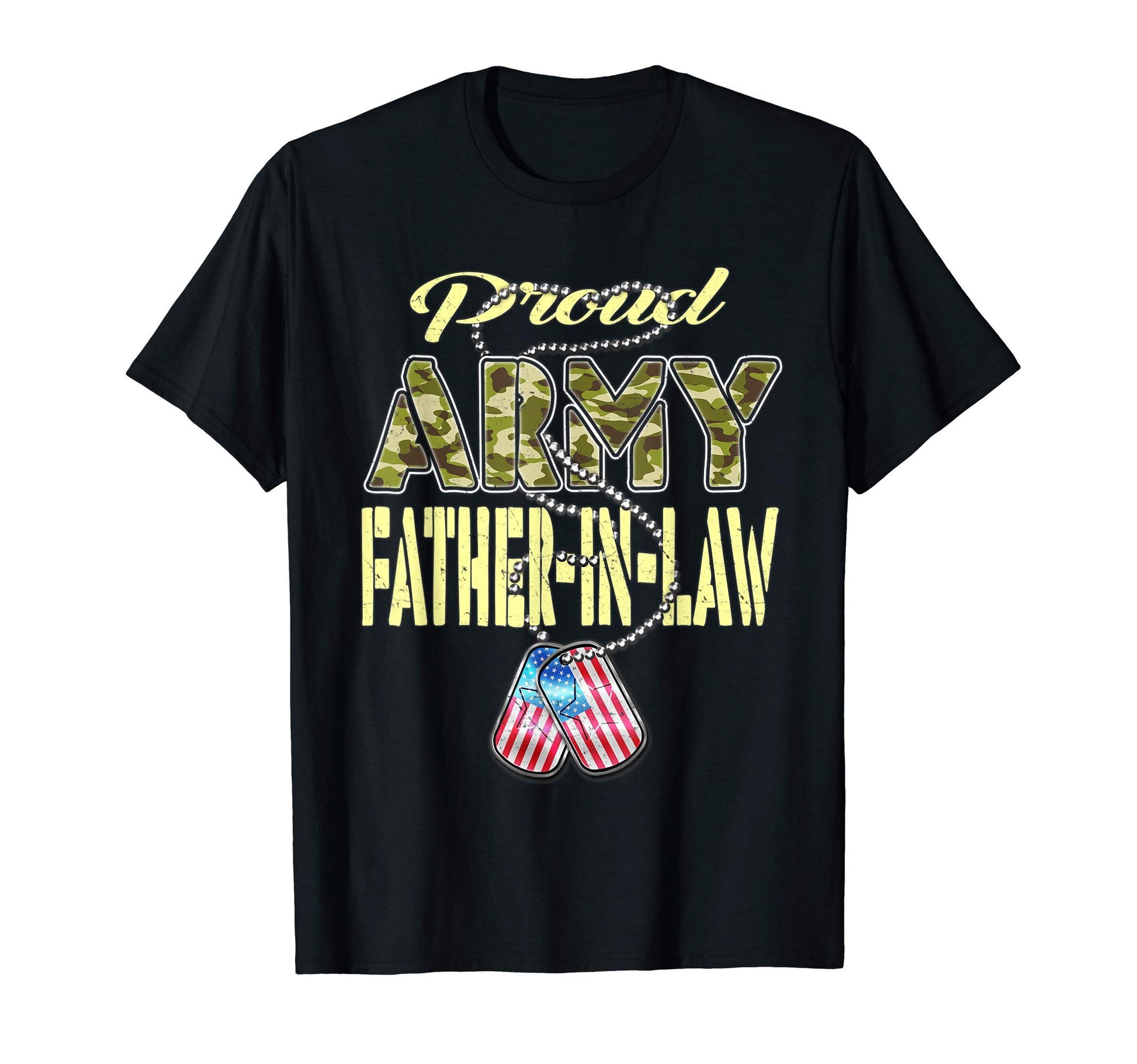 Mens Proud Army Father Law Us Flag Dog T-Shirt - Unique Graphic Men Women - T-Shirt, Sweatshirt, Hoodie