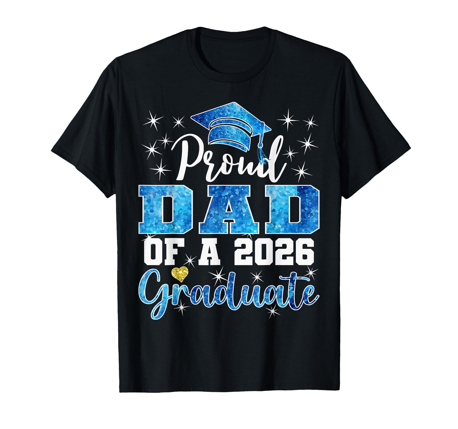 Super Proud Dad 2026 Graduate Senior T-Shirt - Minimalist Print Men Women - T-Shirt, Sweatshirt, Hoodie