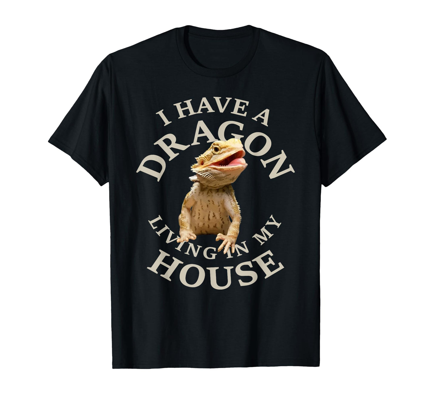 Bearded Dragon Pogona Barbata Lizard T-Shirt - Graphic Print Men Women - T-Shirt, Sweatshirt, Hoodie