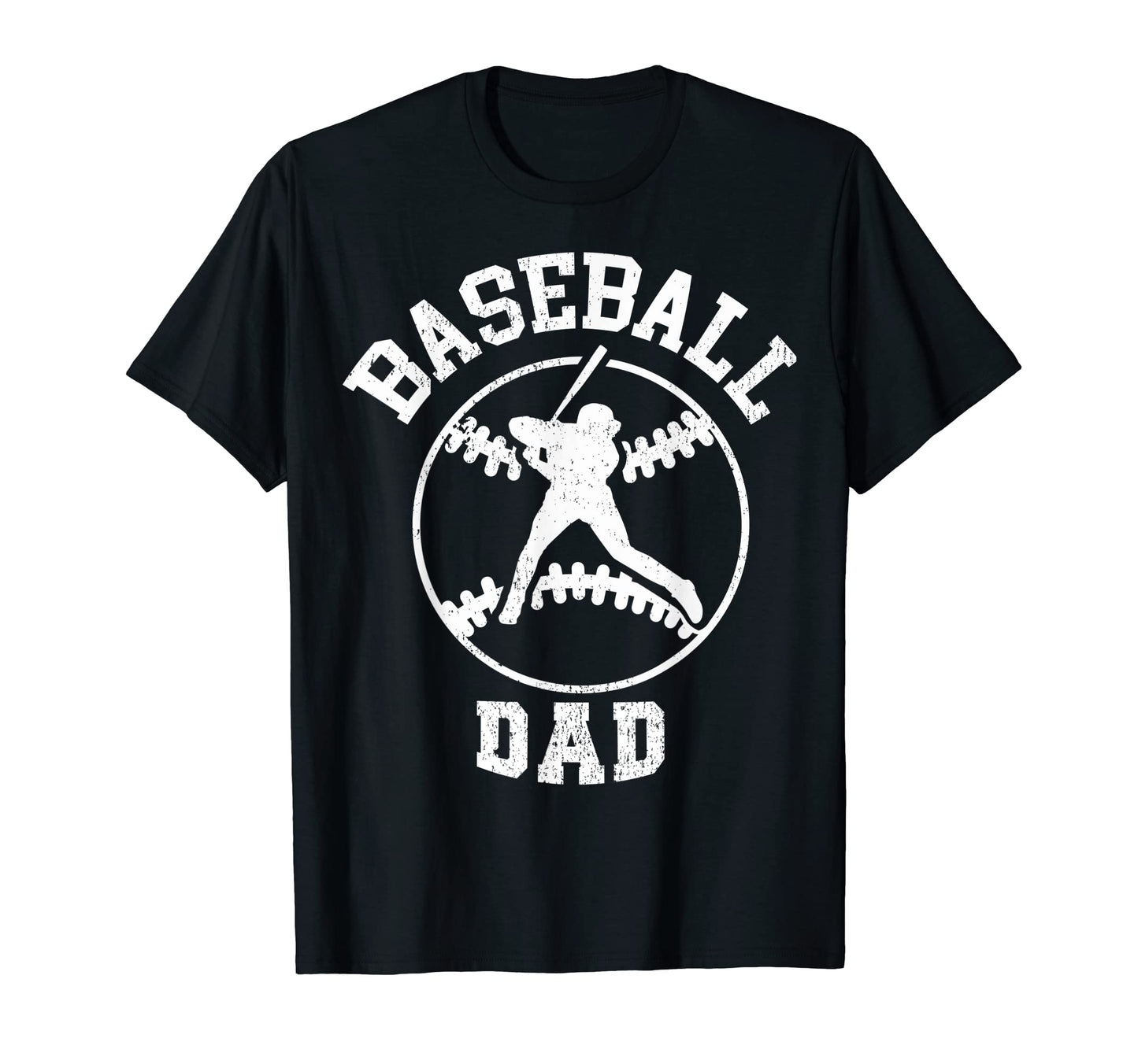 Baseball Dad Baseball Lover Father T-Shirt - Custom Art Print Unisex - T-Shirt, Sweatshirt, Hoodie