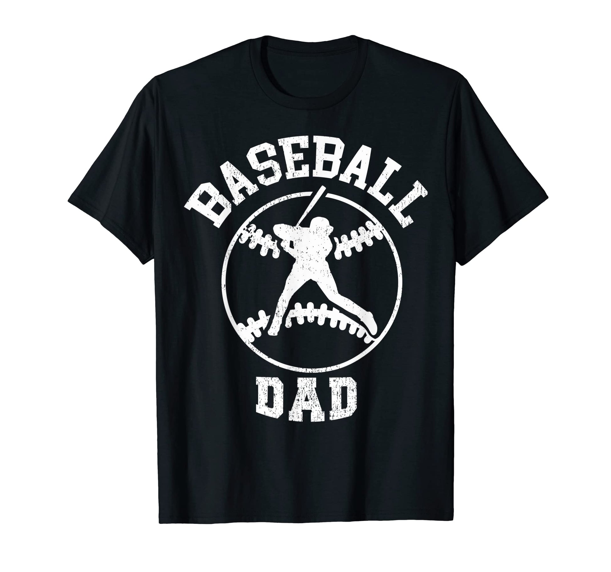 Baseball Dad Baseball Lover Father T-Shirt - Custom Art Print Unisex - T-Shirt, Sweatshirt, Hoodie