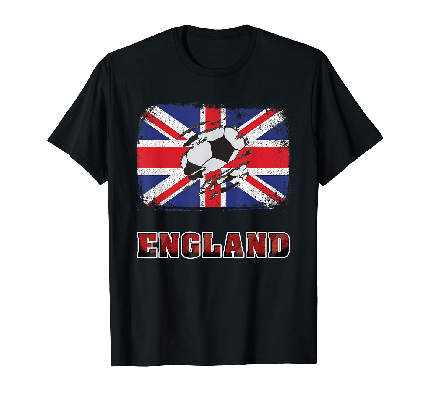 England Flag World Soccer Football T-Shirt - Streetwear Style for Adults - T-Shirt, Sweatshirt, Hoodie