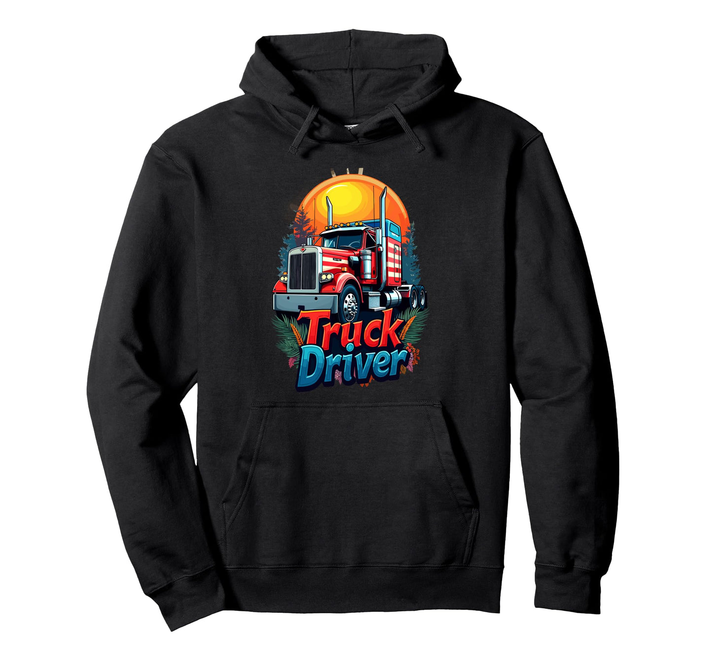 American Truckers Trucker Or Trucker Hoodie - Aesthetic Graphic Men Women - T-Shirt, Sweatshirt, Hoodie
