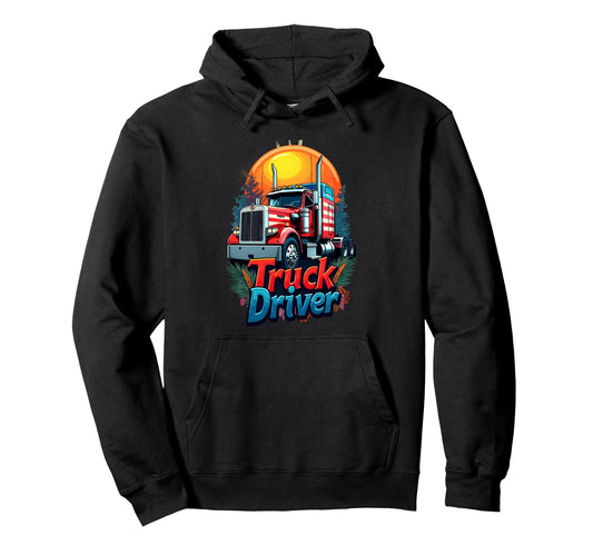 American Truckers Trucker Or Trucker Hoodie - Aesthetic Graphic Men Women - T-Shirt, Sweatshirt, Hoodie