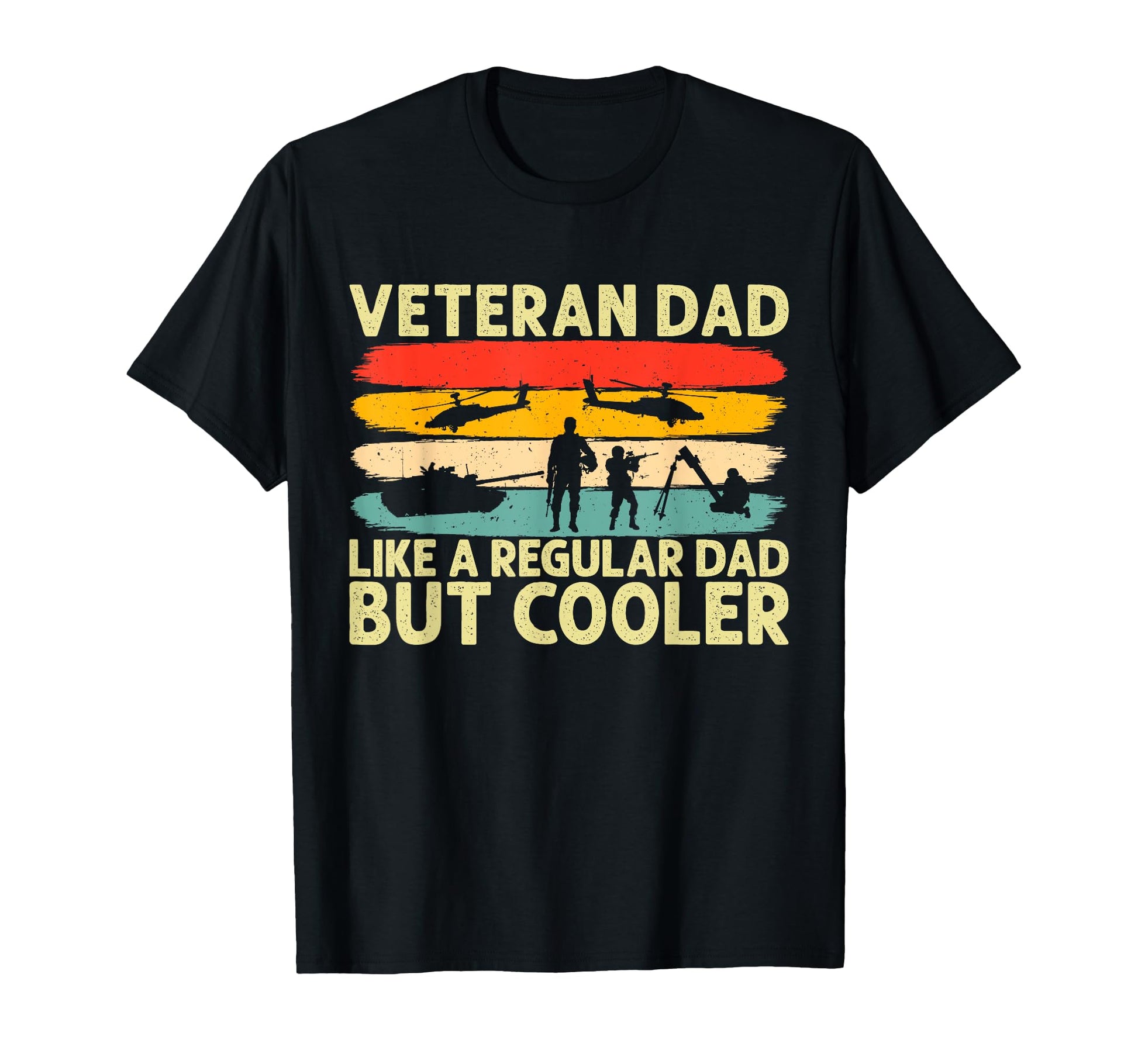Veteran Dad Father Day Veteran Father T-Shirt - Aesthetic Graphic Men Women - T-Shirt, Sweatshirt, Hoodie
