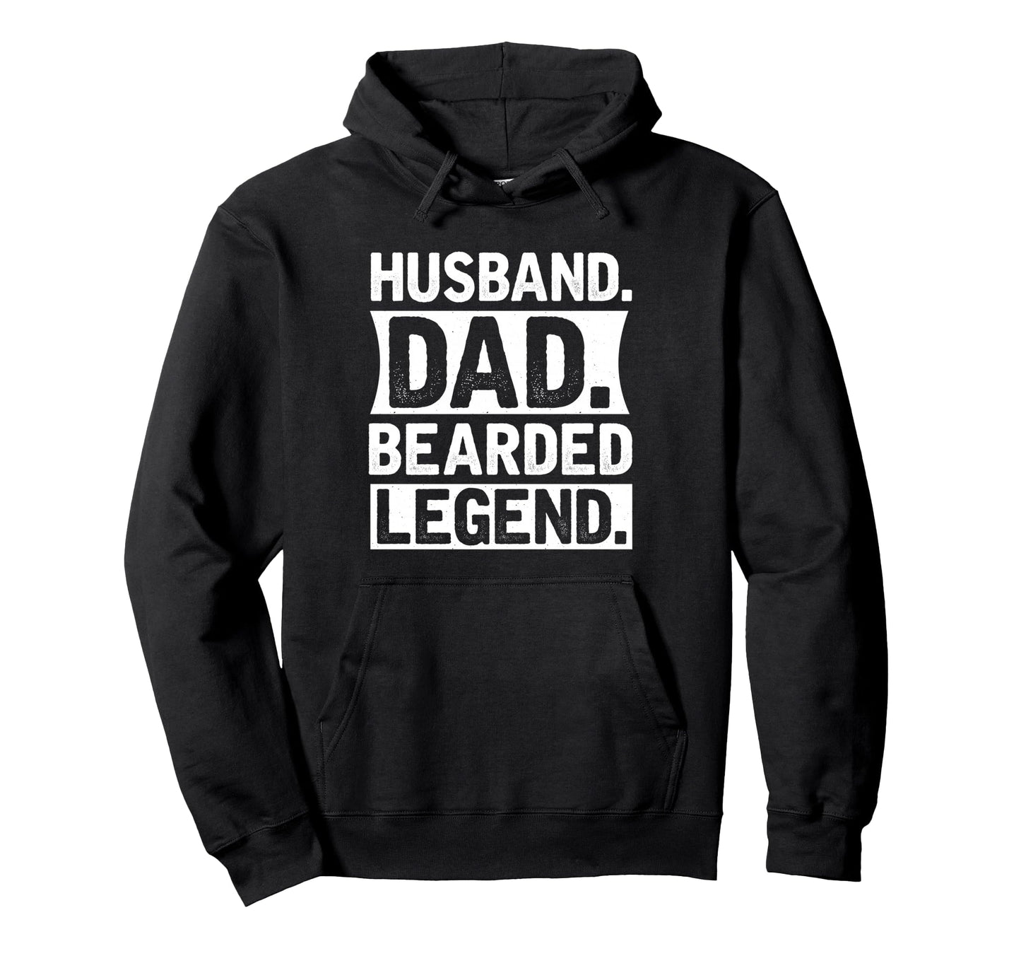Beard Dad Fathers Day Husband Funny Hoodie - Novelty Apparel for Adults - T-Shirt, Sweatshirt, Hoodie