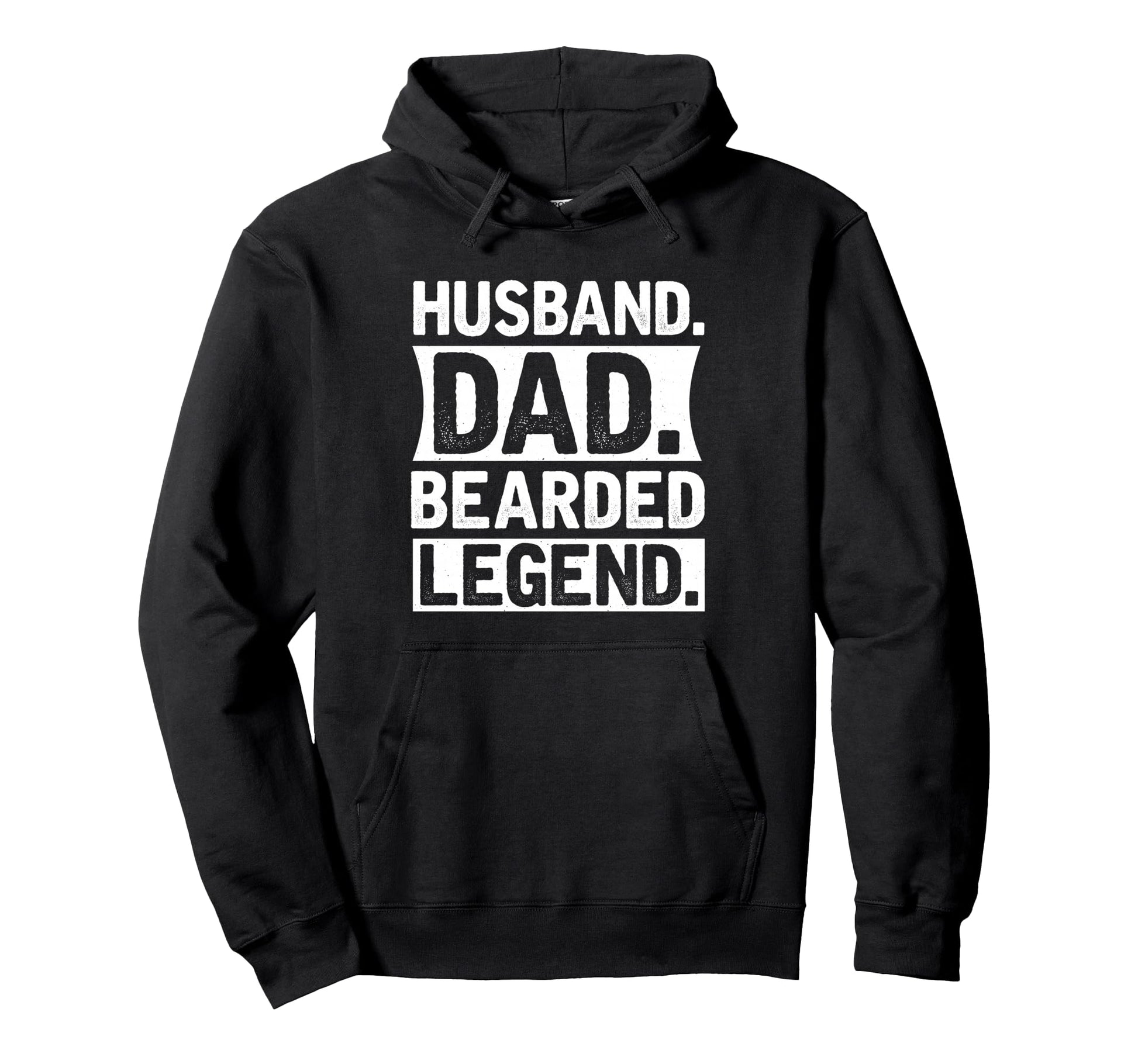 Beard Dad Fathers Day Husband Funny Hoodie - Novelty Apparel for Adults - T-Shirt, Sweatshirt, Hoodie
