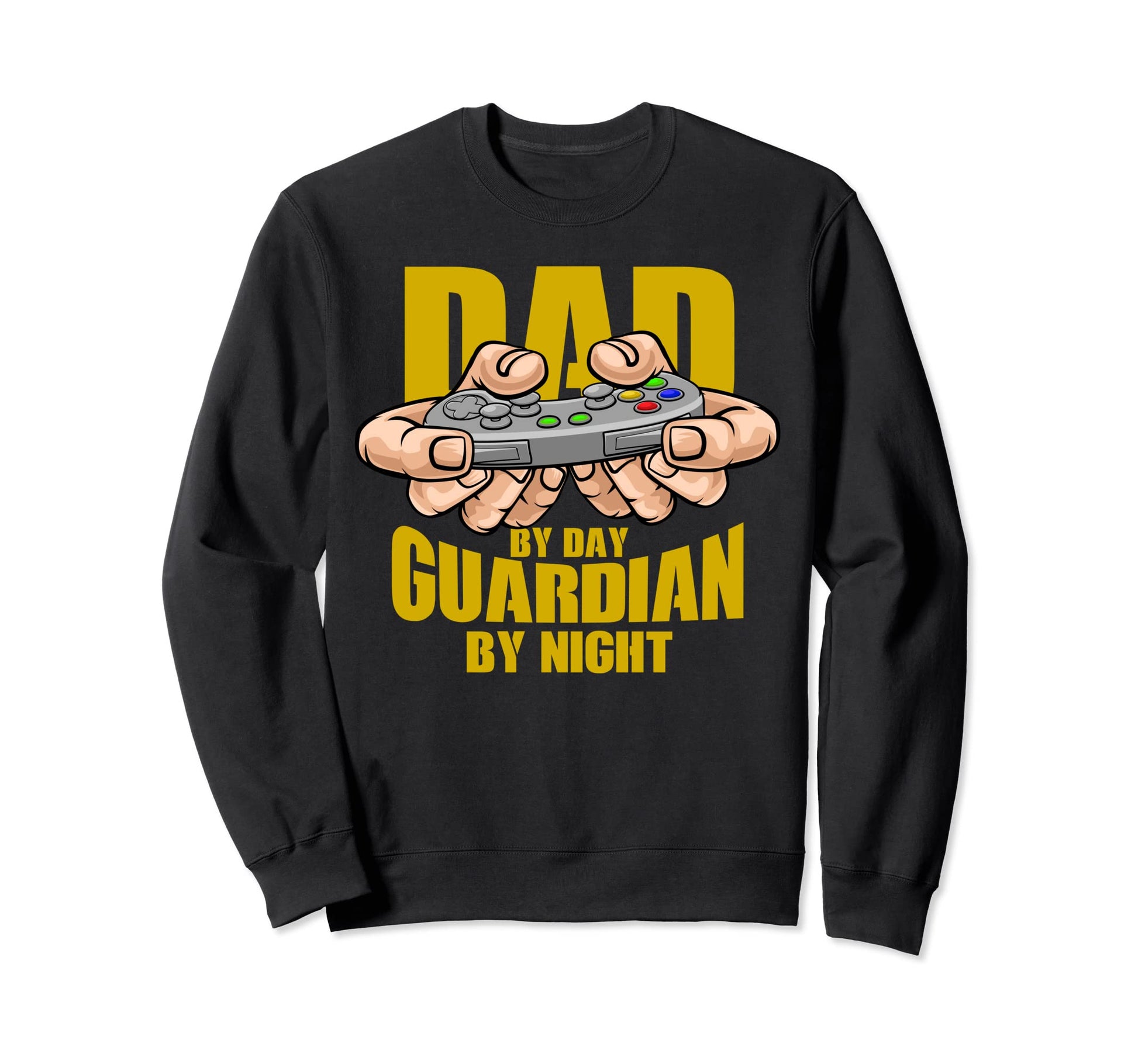 Game Father Gaming Dad Dad Day Sweatshirt - Graphic Print Men Women - T-Shirt, Sweatshirt, Hoodie