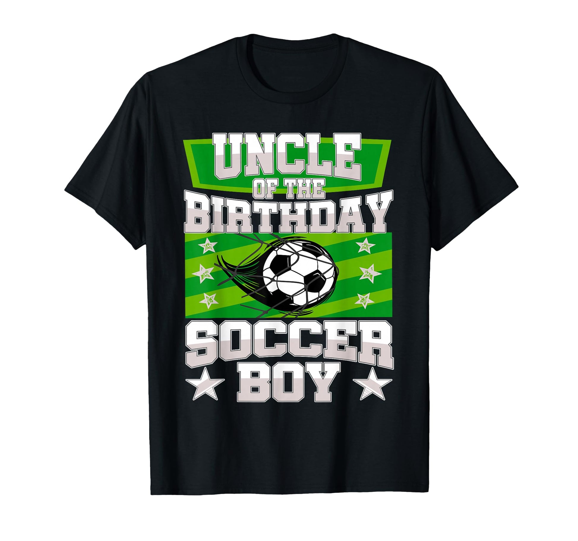 Uncle Birthday Matching Family Soccer T-Shirt - Streetwear Style Unisex - T-Shirt, Sweatshirt, Hoodie