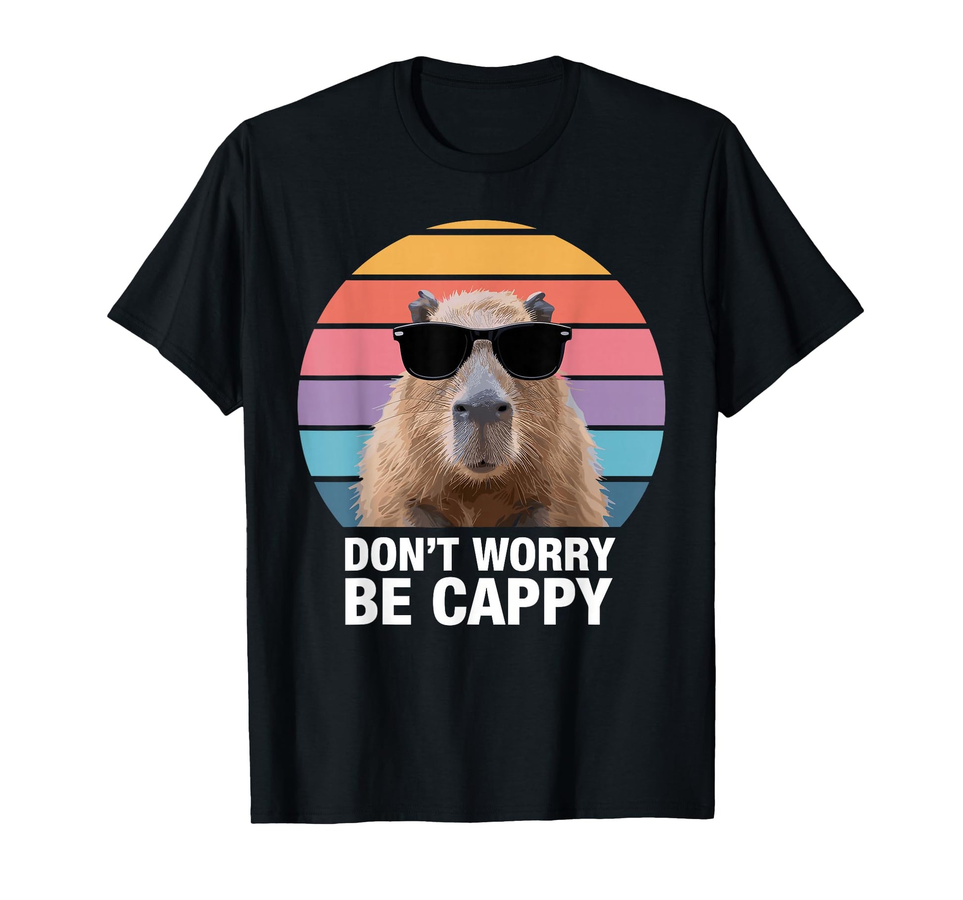 Funny Capybara Adults Capybara Lover T-Shirt - Trendy Graphic for Adults - T-Shirt, Sweatshirt, Hoodie