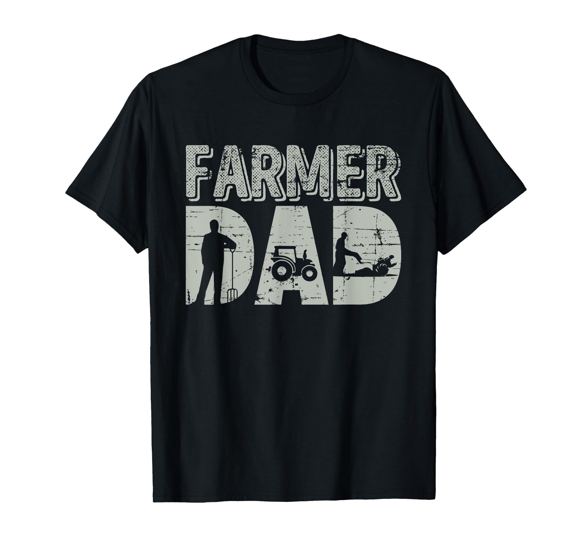 Farmer Dad Farm Farming Fathers Day T-Shirt - Fun Novelty Design Unisex - T-Shirt, Sweatshirt, Hoodie