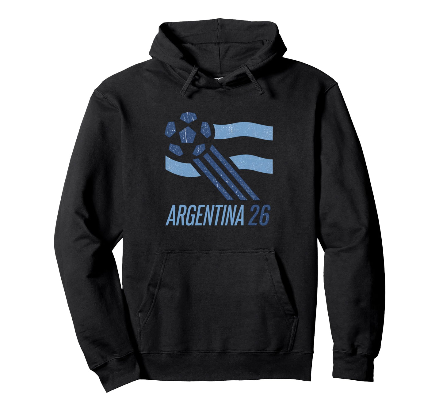 Argentina Futbol Soccer Cup 2026 Hoodie - Custom Art Print Men Women - T-Shirt, Sweatshirt, Hoodie