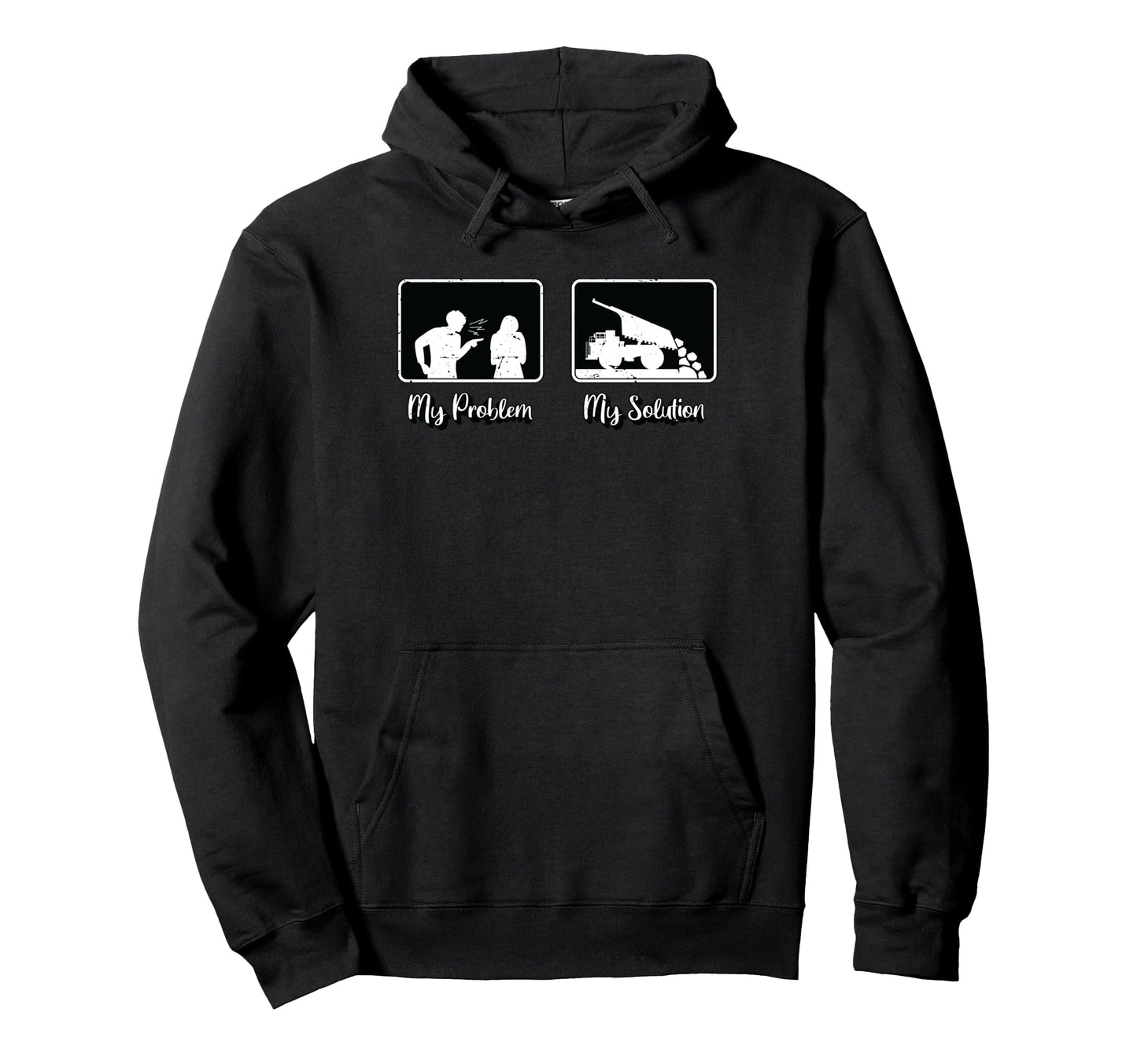 My Problem My Pictogram Mom Dad Heavy Hoodie - Unique Graphic for Adults - T-Shirt, Sweatshirt, Hoodie