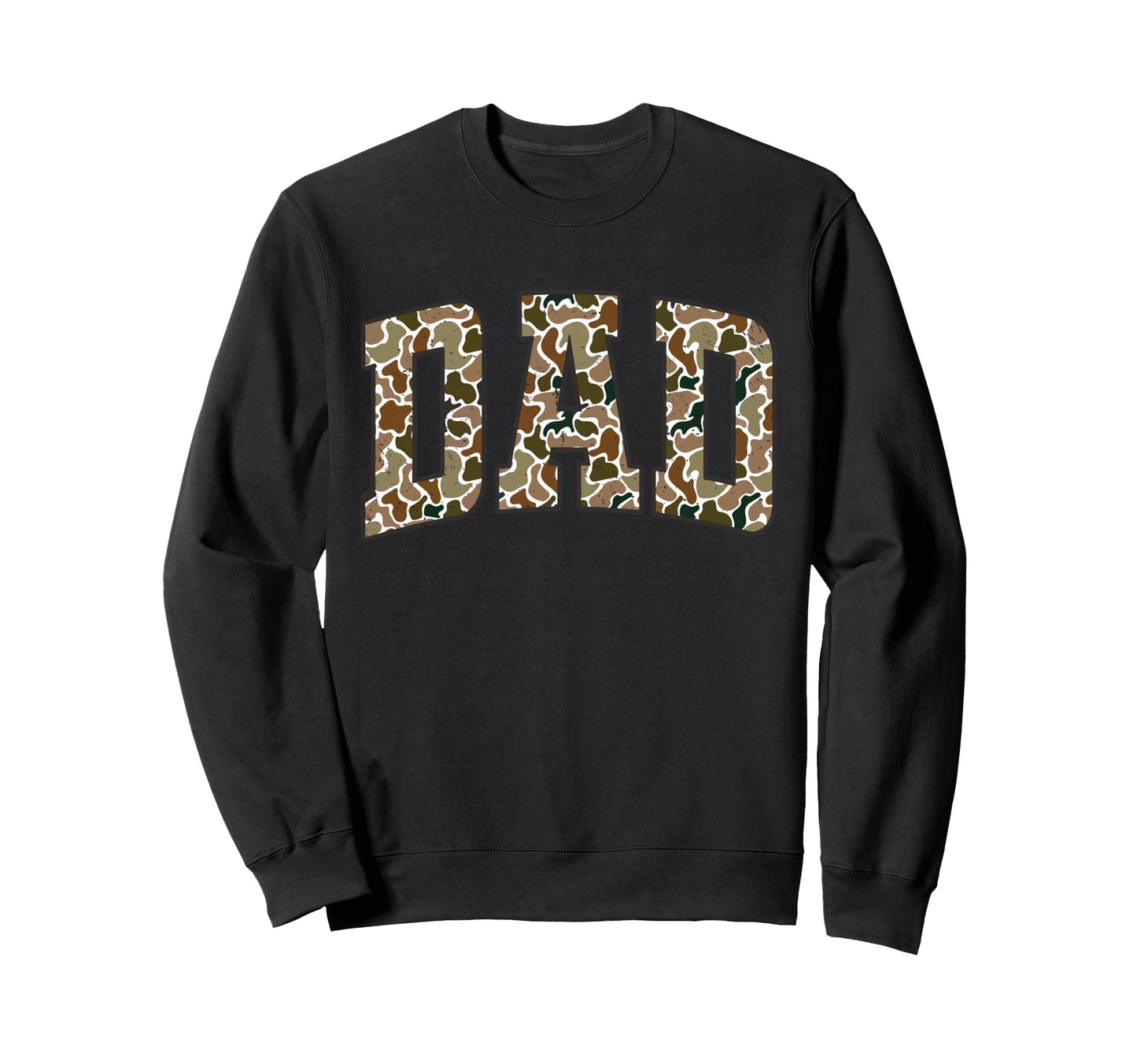 Camo Duck Hunting Dad Old Camo Dad Sweatshirt - Novelty Apparel Unisex - T-Shirt, Sweatshirt, Hoodie