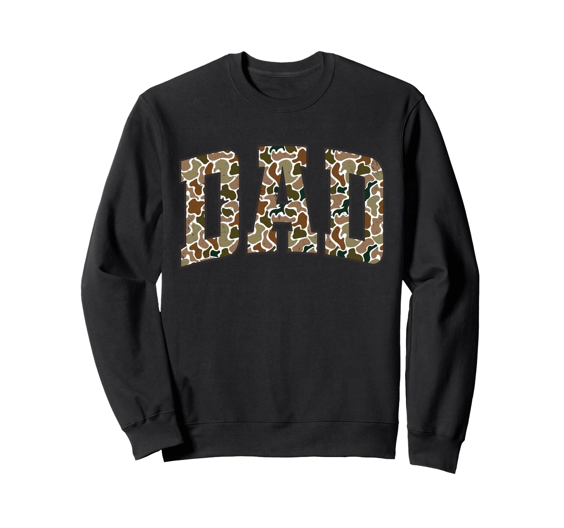 Camo Duck Hunting Dad Old Camo Dad Sweatshirt - Novelty Apparel Unisex - T-Shirt, Sweatshirt, Hoodie