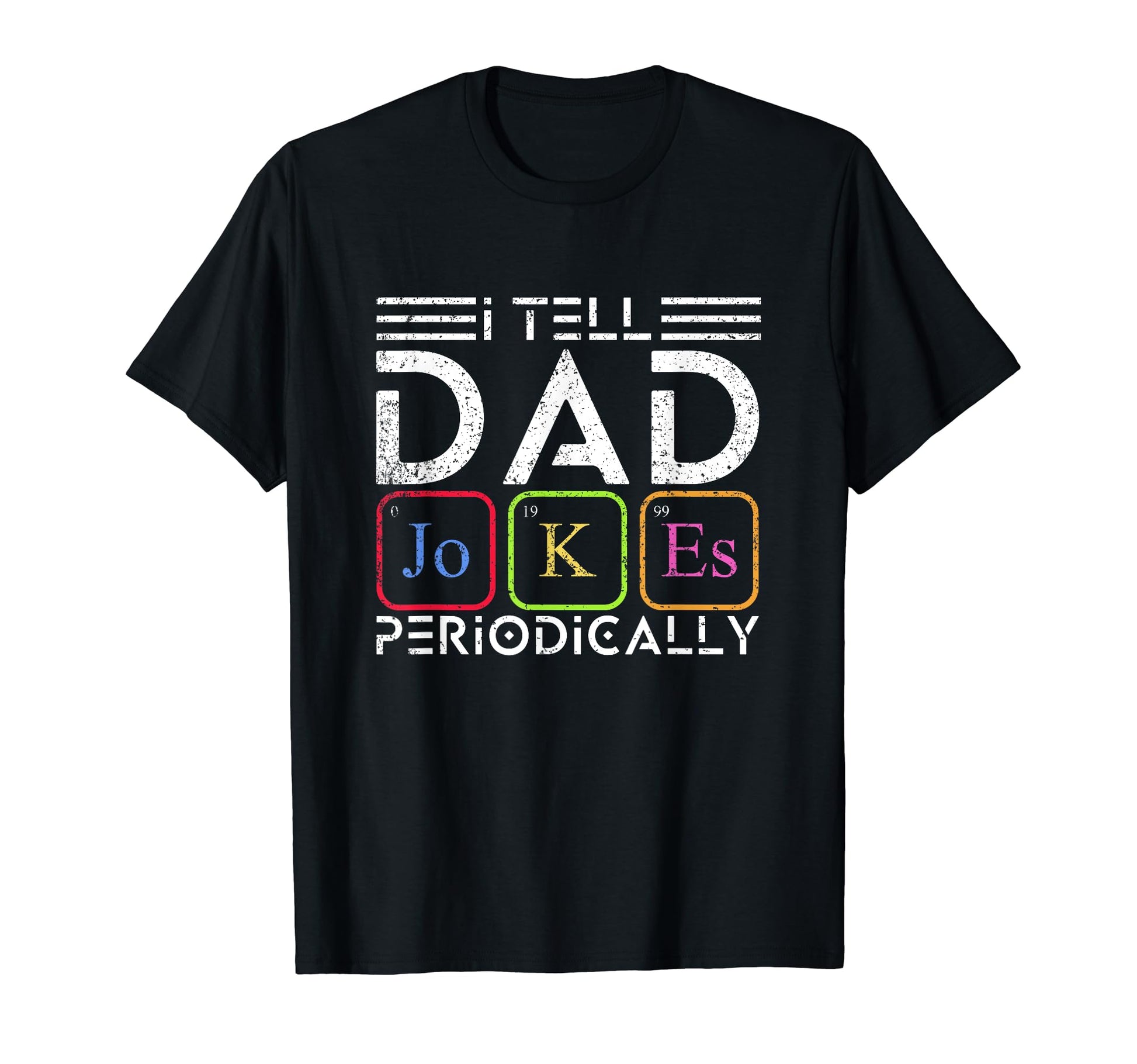 Fathers Day Gift Chemist Dad Funny Geek T-Shirt - Minimalist Print Unisex - T-Shirt, Sweatshirt, Hoodie