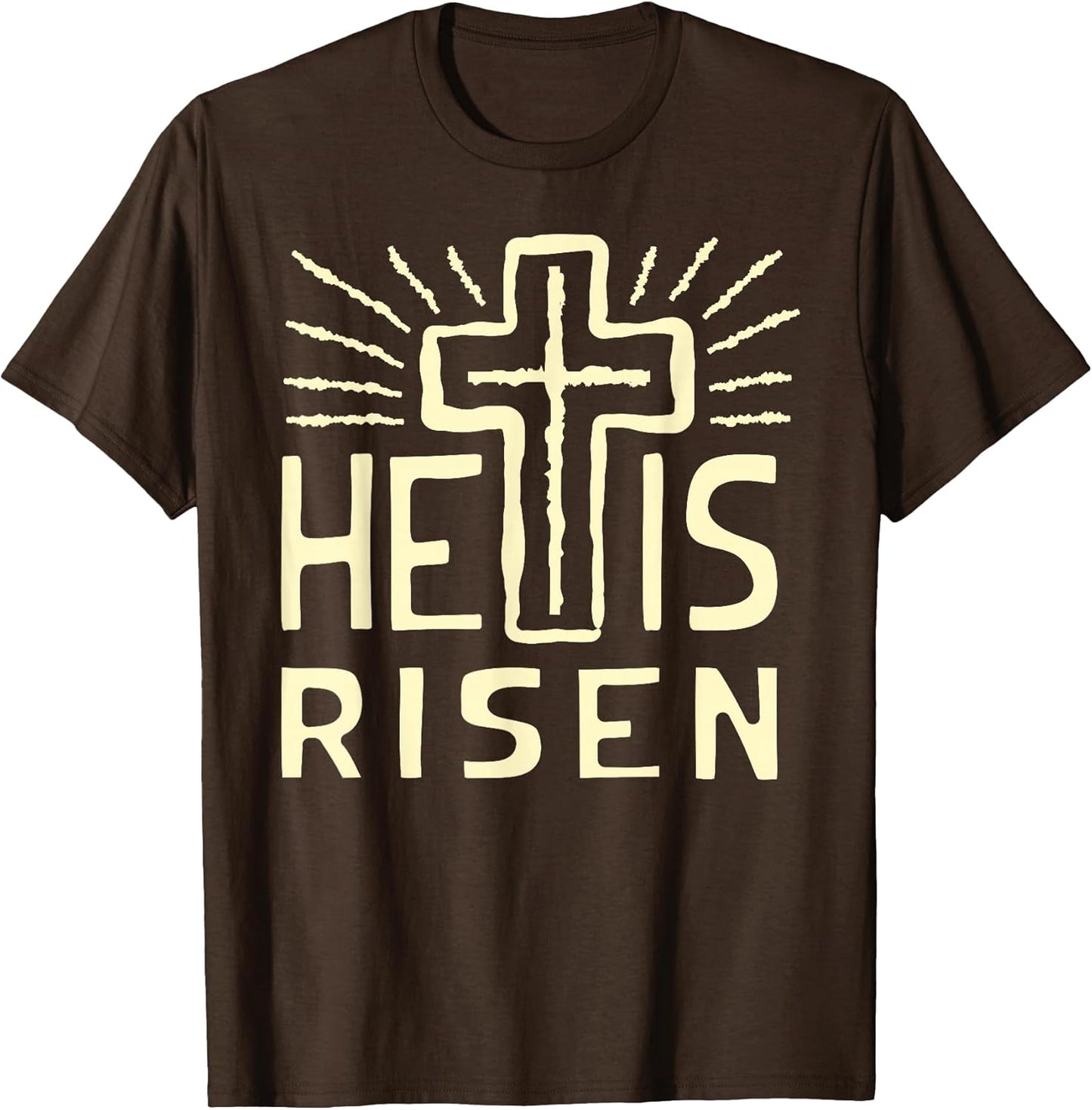 HE IS RISEN TSHIRT Unisex T-shirt, Sweatshirt, Hoodie, Long Sleeve Tee - T-Shirt, Sweatshirt, Hoodie